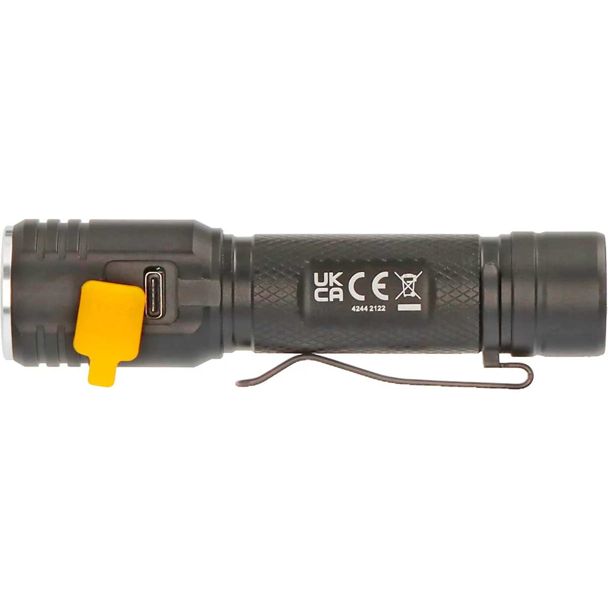 Rundes, rotes Logo mit weißer Batterie und Blitz, umgeben von „INCLUSIVE“ und „Li-ion“.