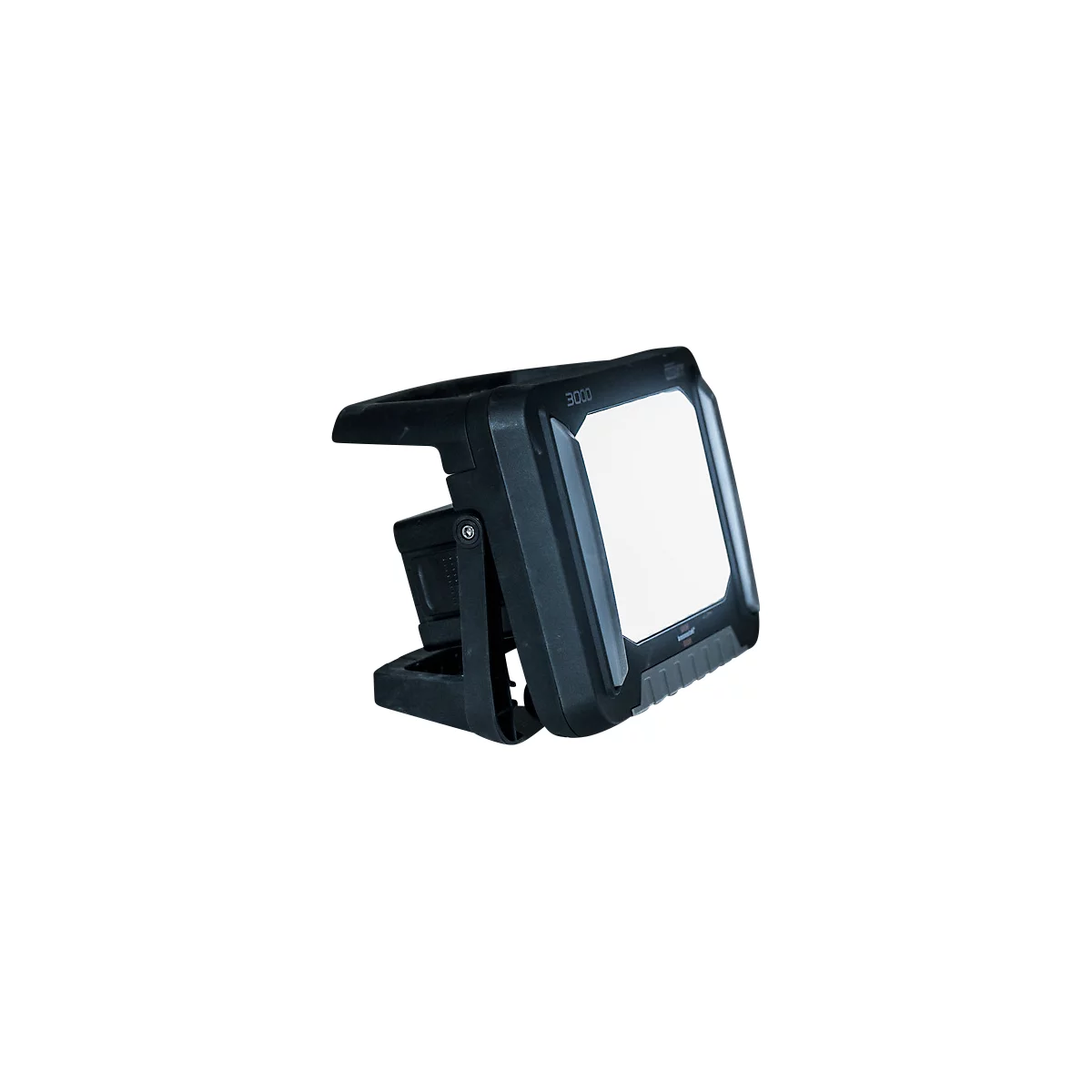 Brennenstuhl Multi Battery LED Akku Strahler 3000 MA, 3150 lm, 4 Schaltstufen, Kippschutzfunktion, mit Griff, Akku-Statusanzeige, IP65, schwarz