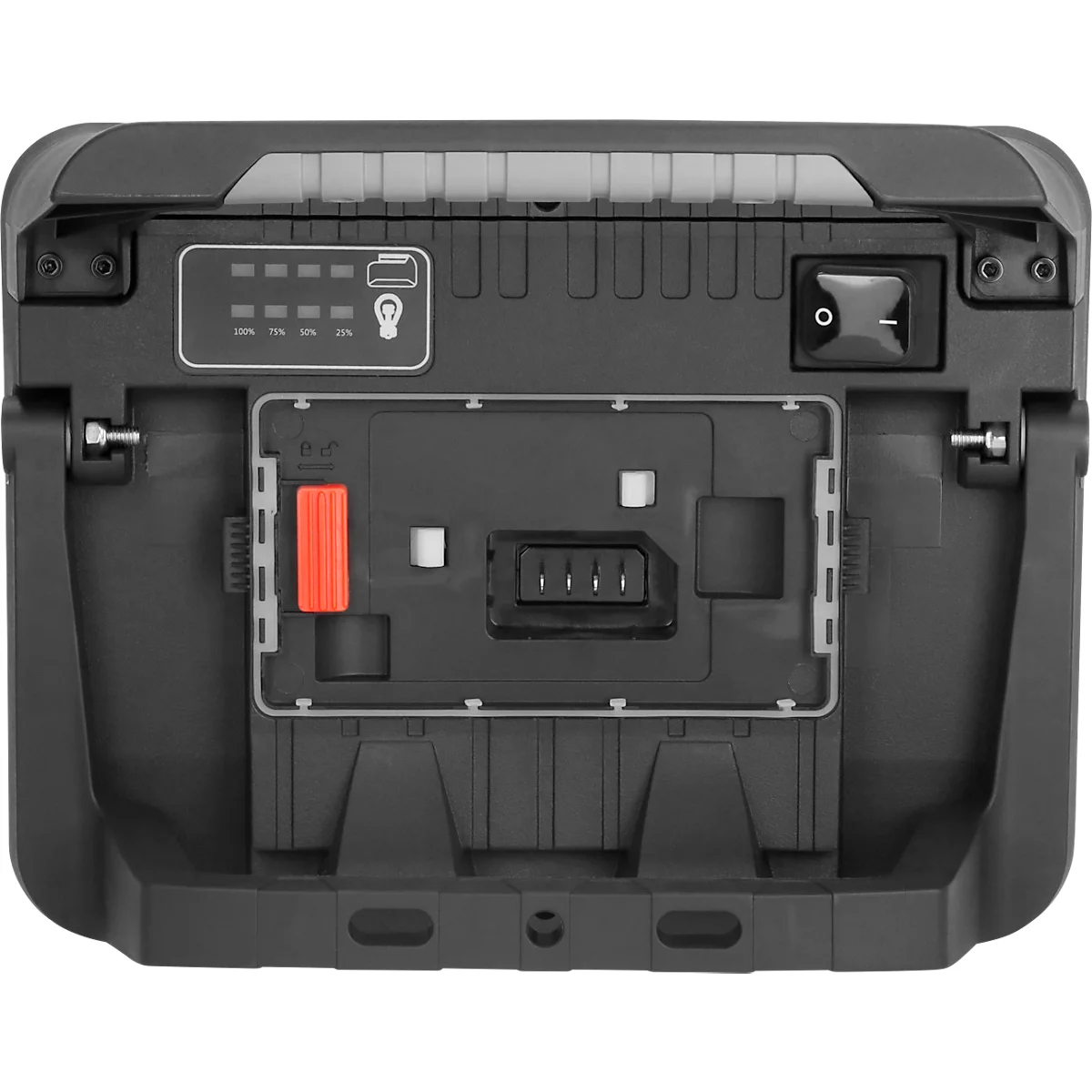 Brennenstuhl Multi Battery LED Akku Strahler 3000 MA, 3150 lm, 4 Schaltstufen, Kippschutzfunktion, mit Griff, Akku-Statusanzeige, IP65, schwarz
