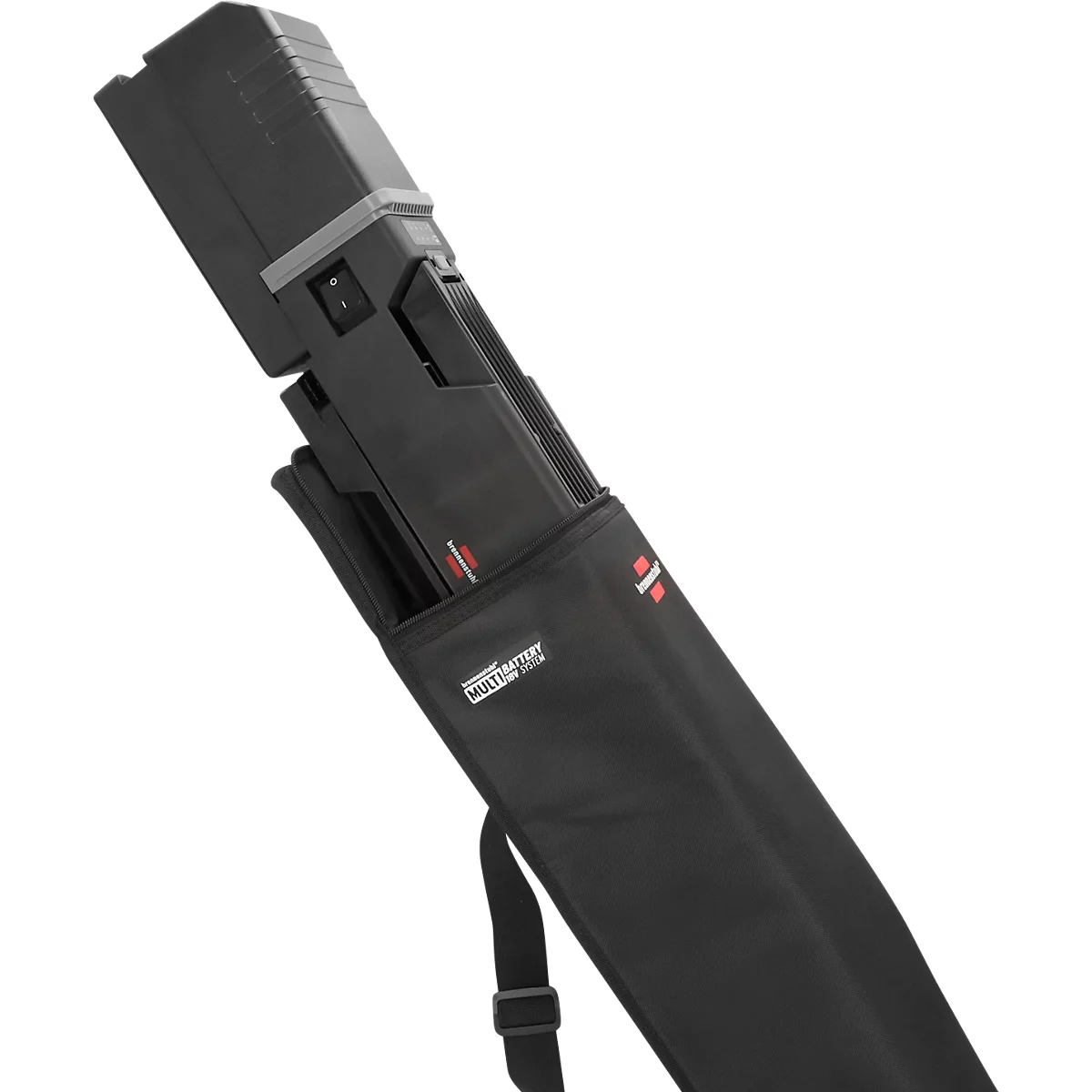 Brennenstuhl Multi Battery LED oplaadbare werklamp 6050 MA, 60W, 4 schakelstanden, in hoogte verstelbaar, met statief, 7700 lm, IP54, L 112 x B 698 x H 129 mm, zwart