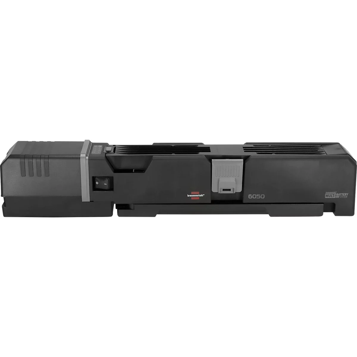 Brennenstuhl Multi Battery LED oplaadbare werklamp 6050 MA, 60W, 4 schakelstanden, in hoogte verstelbaar, met statief, 7700 lm, IP54, L 112 x B 698 x H 129 mm, zwart