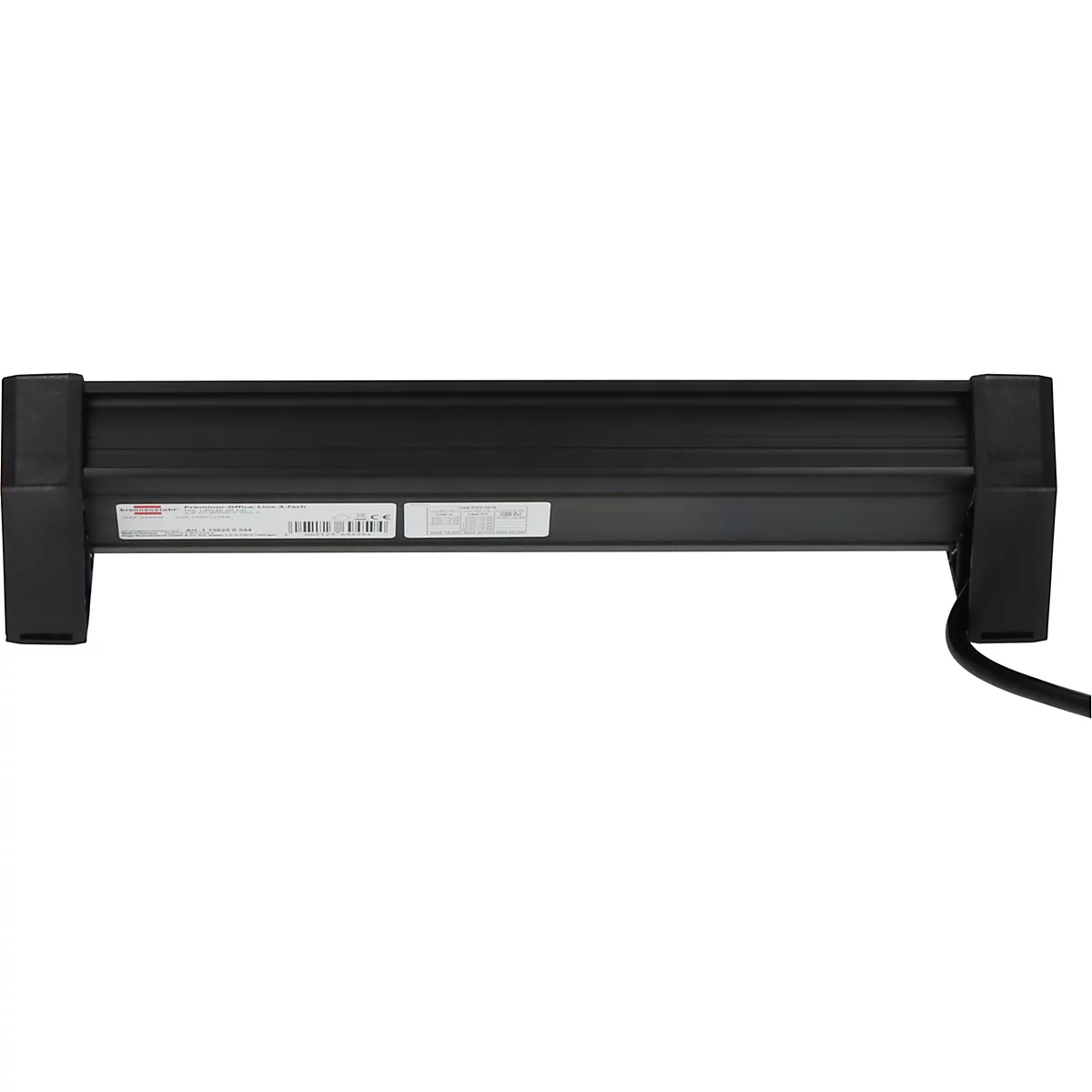 Rond rood logo met witte USB-connector en tekst "USB CHARGER".