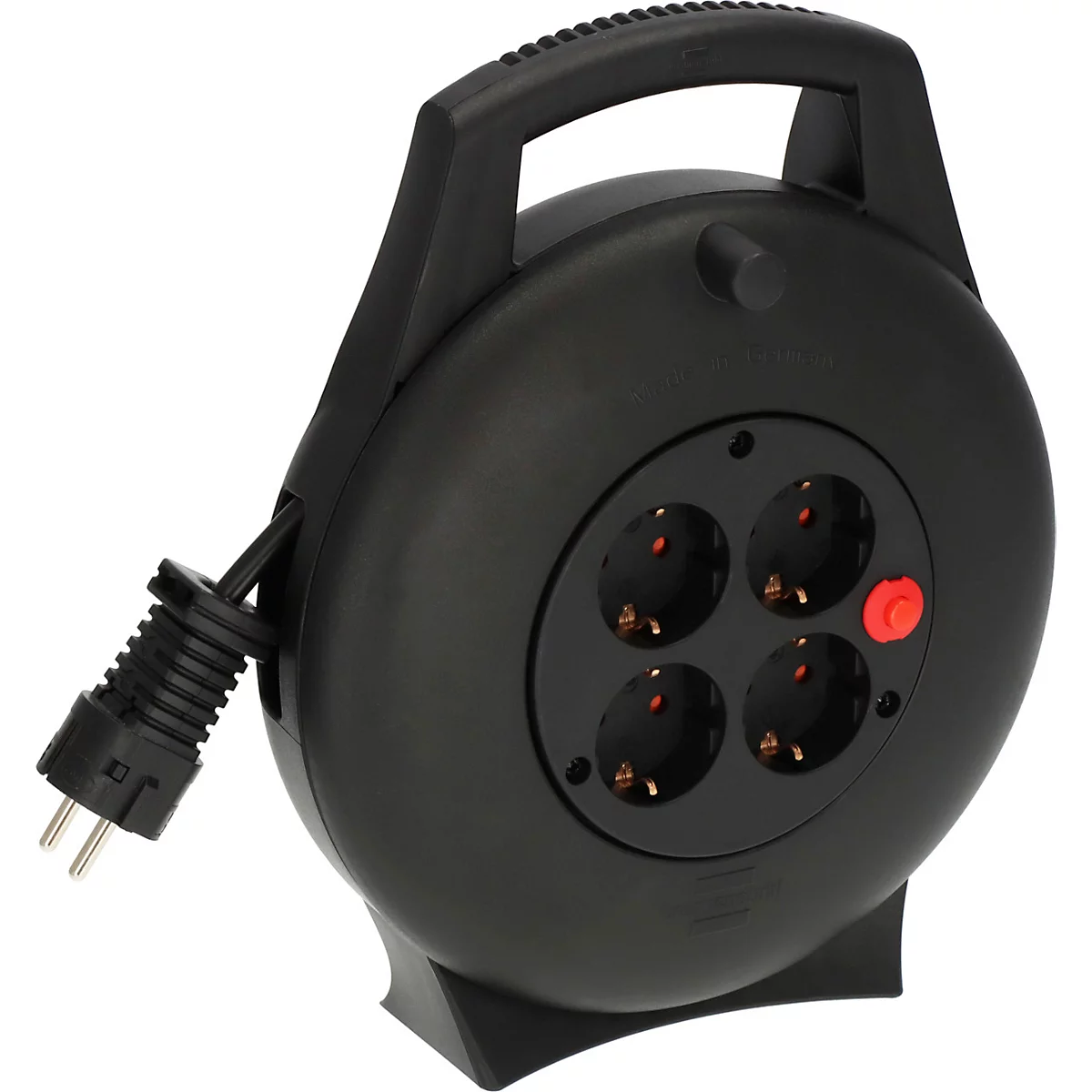 Die deutsche Flagge mit dem Schriftzug "MADE IN GERMANY".