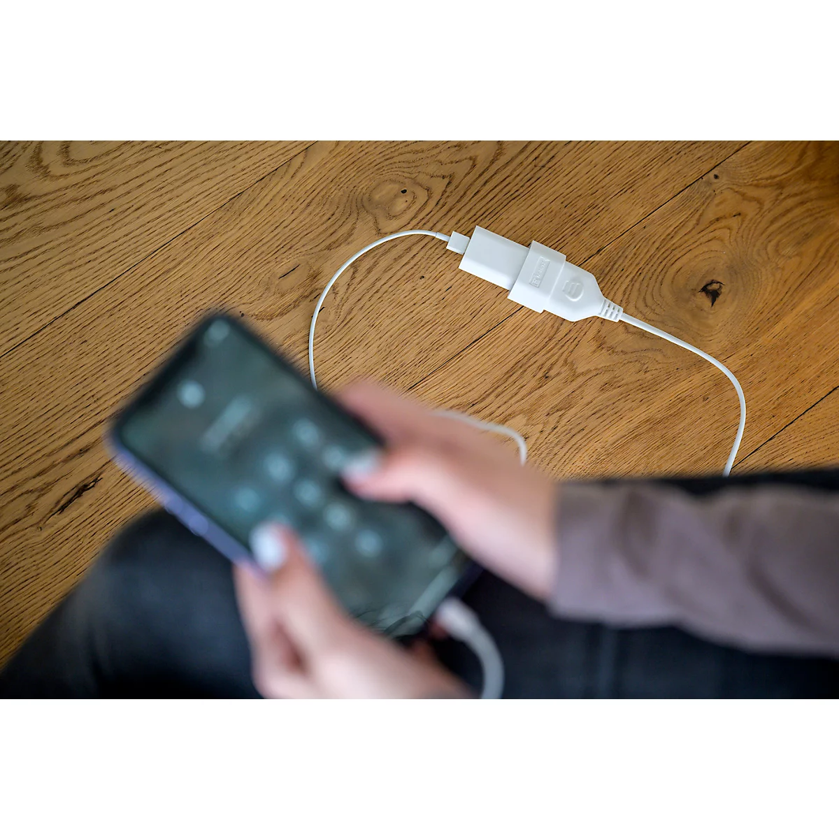 Brennenstuhl Verlängerungskabel, 5 Meter, Kunststoff, Euro-Stecker, Euro-Kupplung, weiß