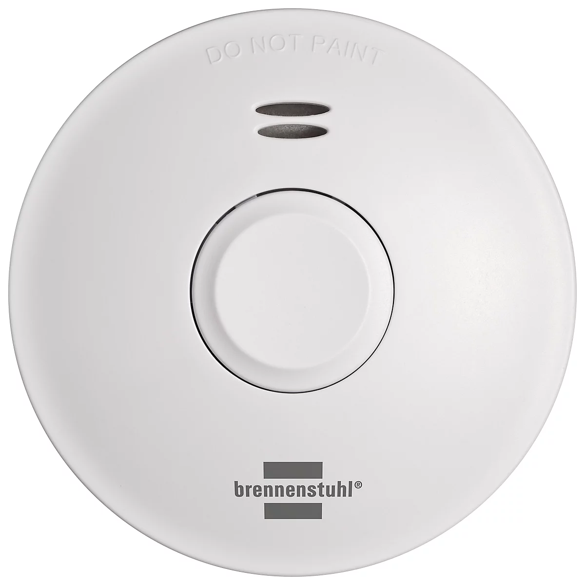 Brennenstuhl vernetzbarer Rauchmelder RM L 3101, 4er Set, 85 dB, bis 100 m, 10-Jahres-Batterie, B 115 x H 115 mm, weiß