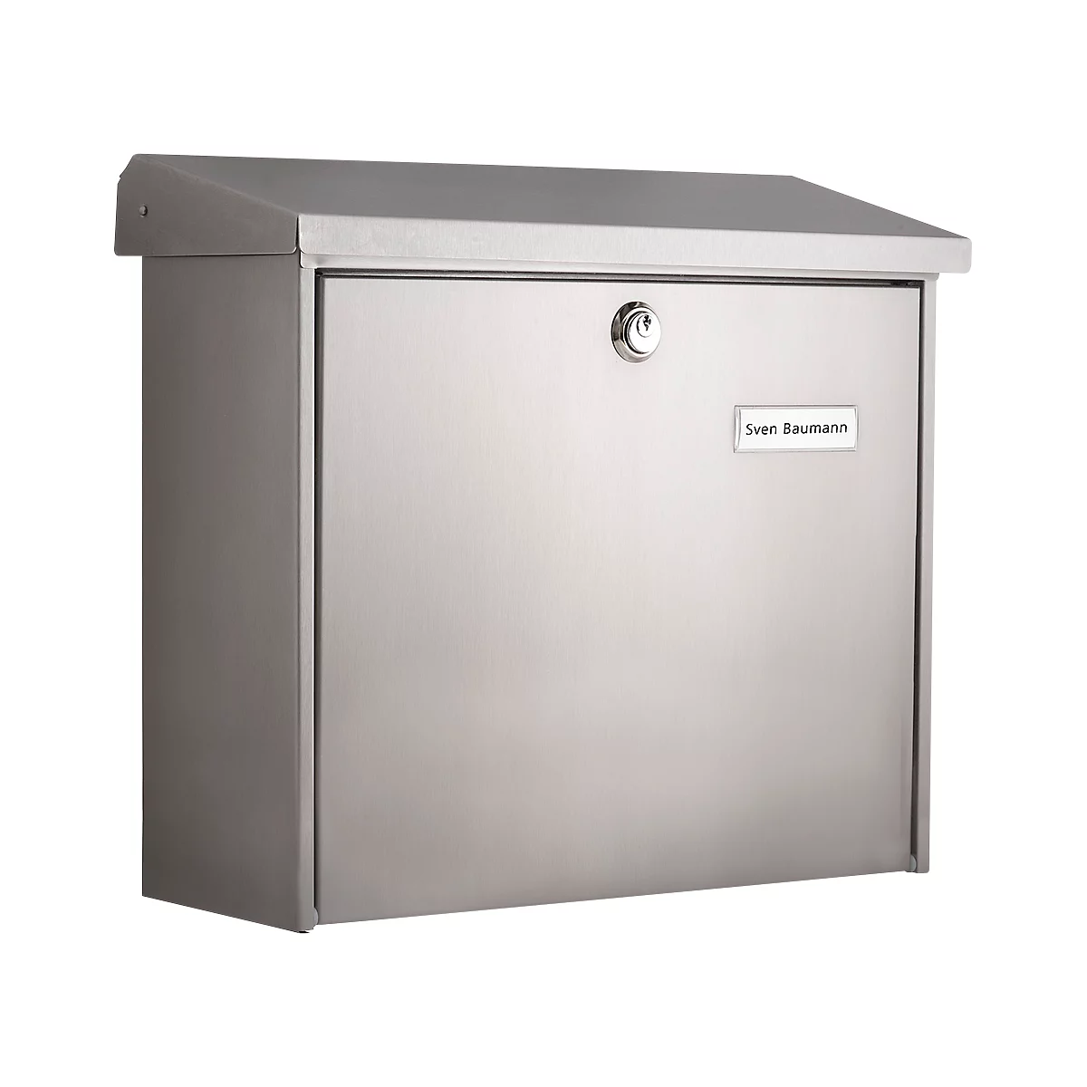 Briefkasten Comfort, Stahlblech verzinkt, silber