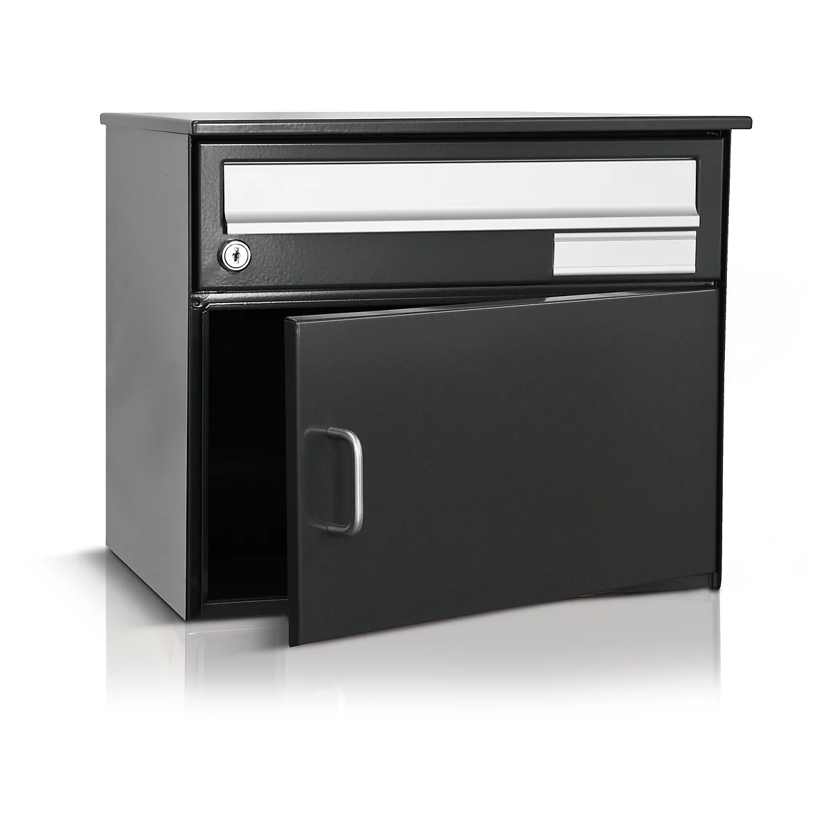 Briefkasten Skat, für Wandmontage, anthrazit