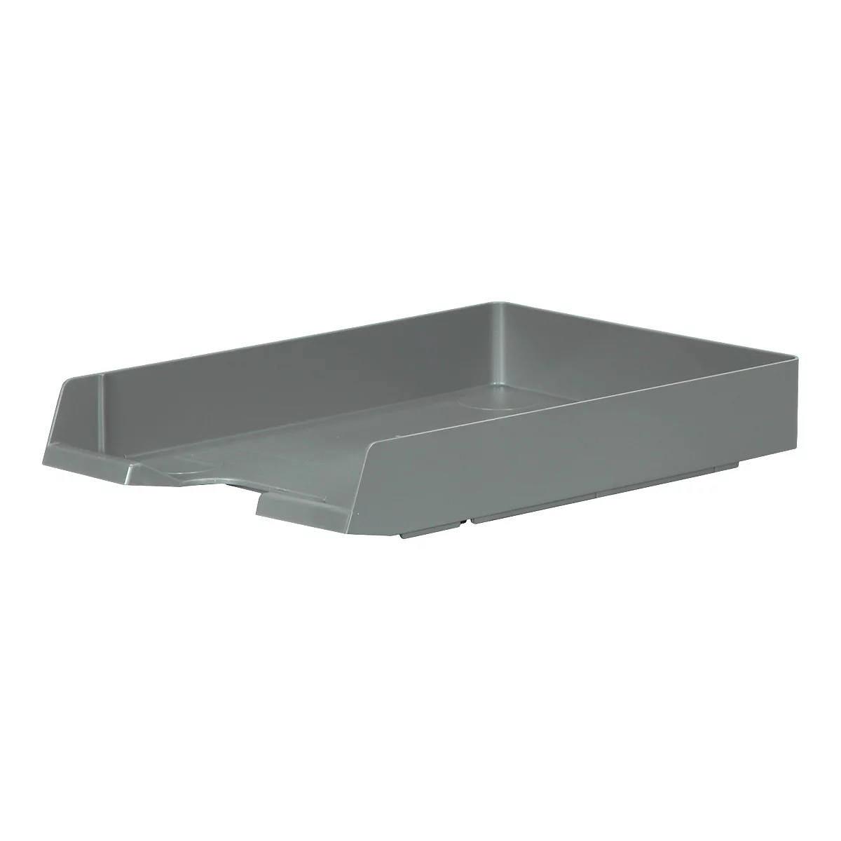Briefkorb Biella Parat-Plast, für Dokumente bis zu C4, L 350 x B 245 x H 60 mm, grau