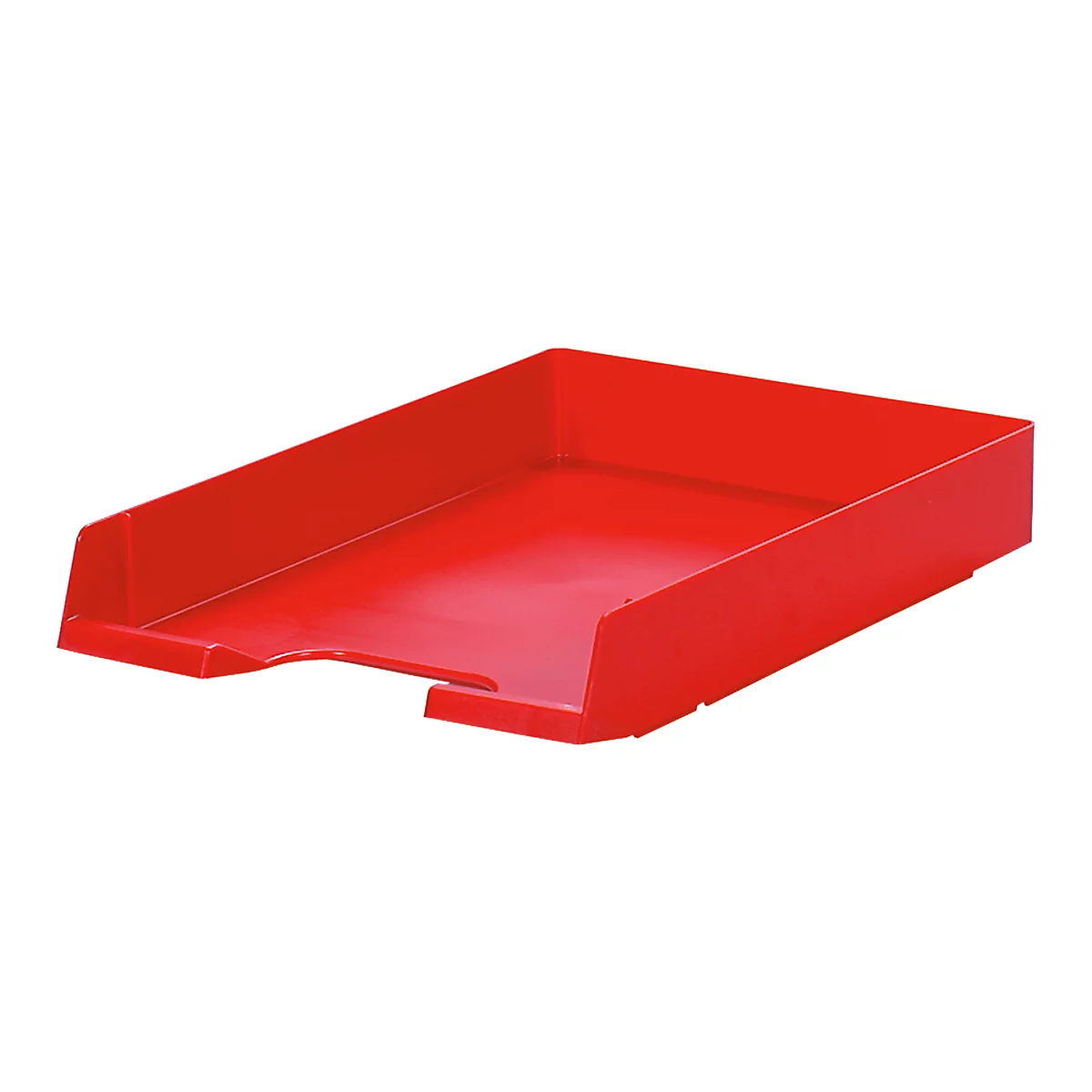 Briefkorb Biella Parat-Plast, für Dokumente bis zu C4, L 350 x B 245 x H 60 mm, rot