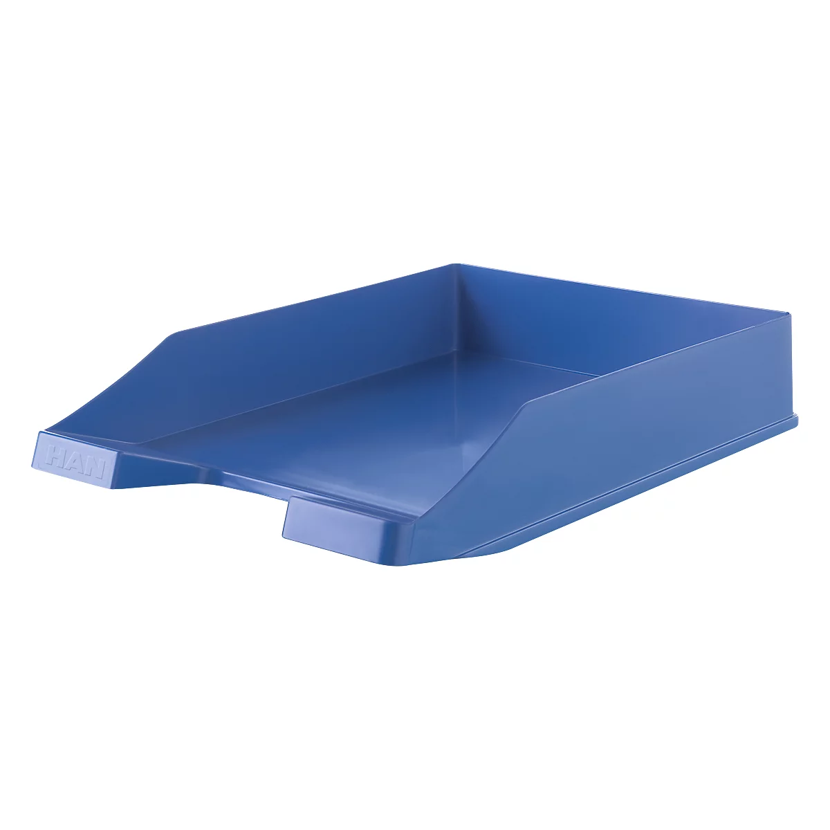 Brievenbak KARMA, B 255 x D 348 x H 65 mm, blauw