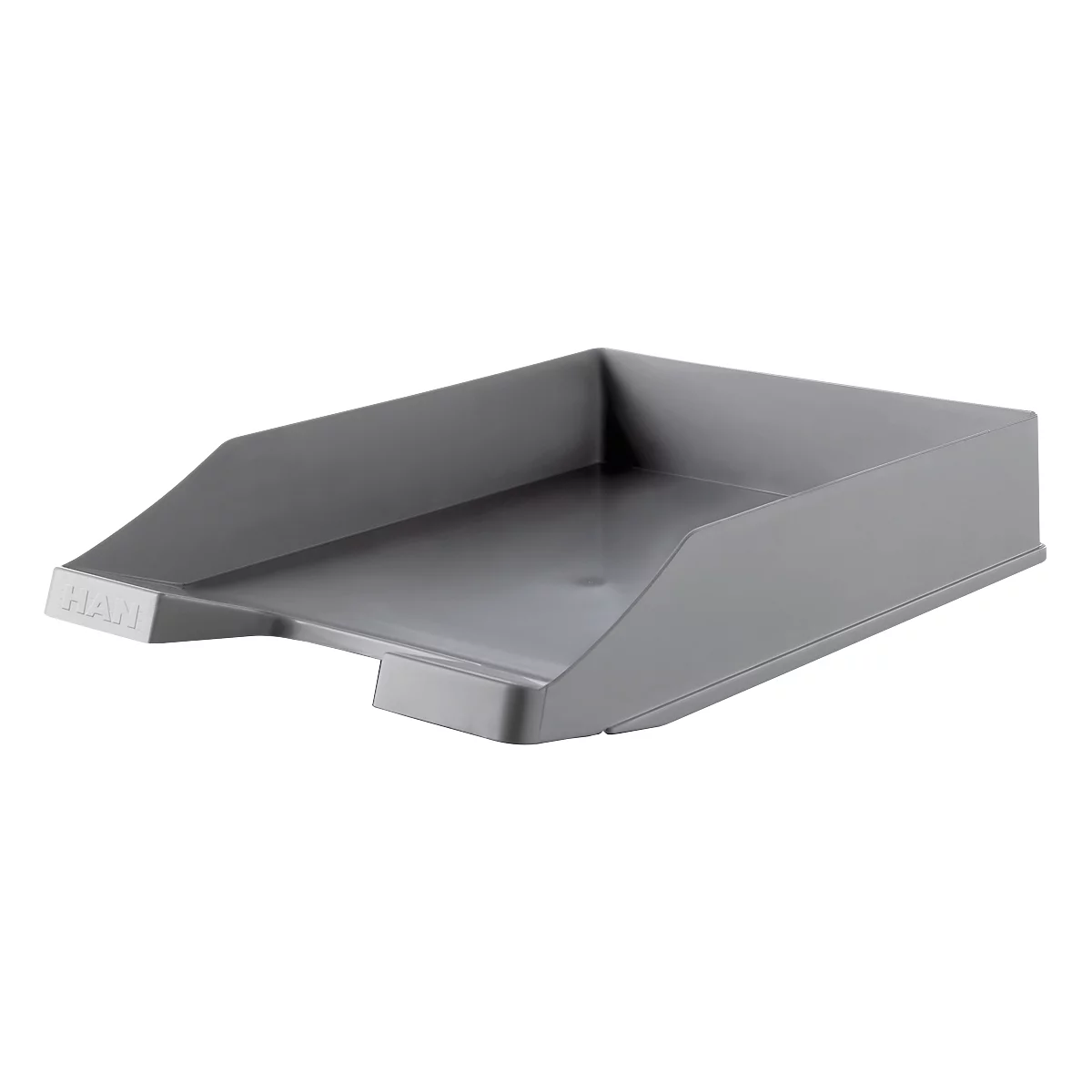 Brievenbak KARMA, B 255 x D 348 x H 65 mm, grijs