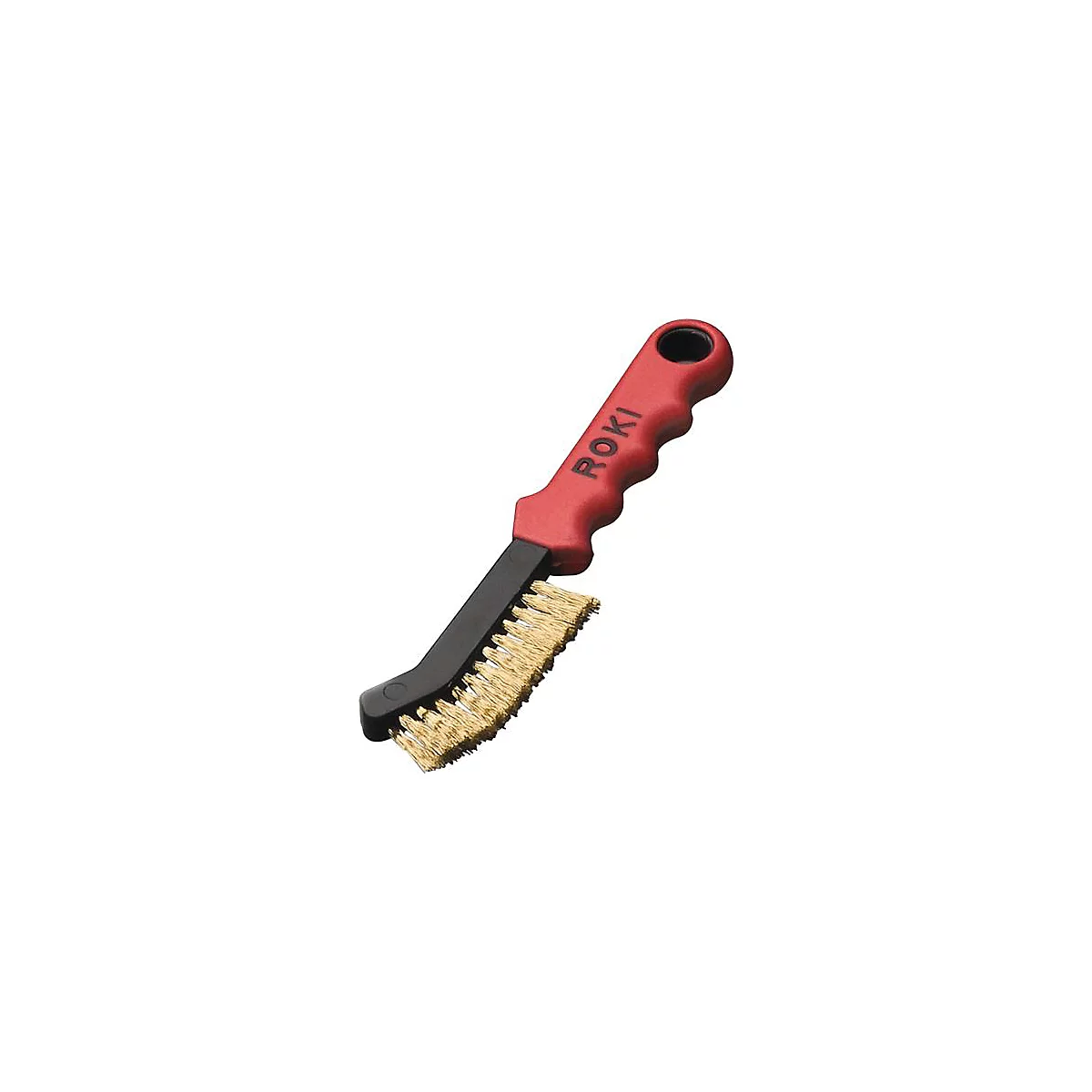 Brosse métallique ROKI L.225mm 0,25mm MS 2 rangées LESSMANN