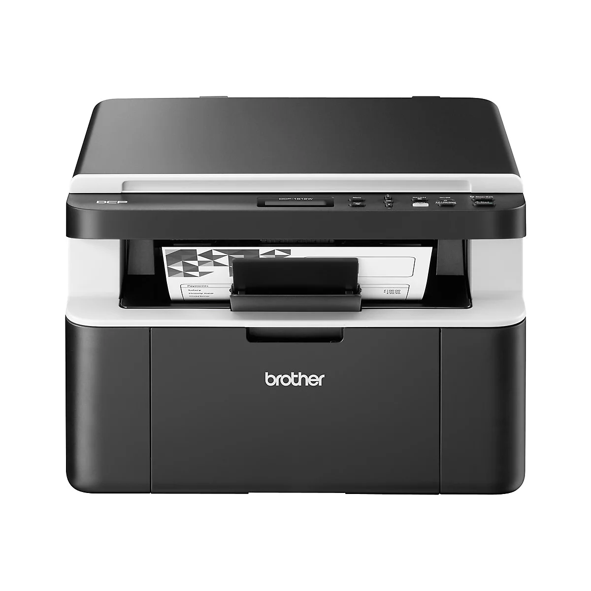 Brother DCP-1612WVB - Multifunktionsdrucker - s/w - Laser - A4/Legal (Medien) - bis zu 20 Seiten/Min. (Kopieren)