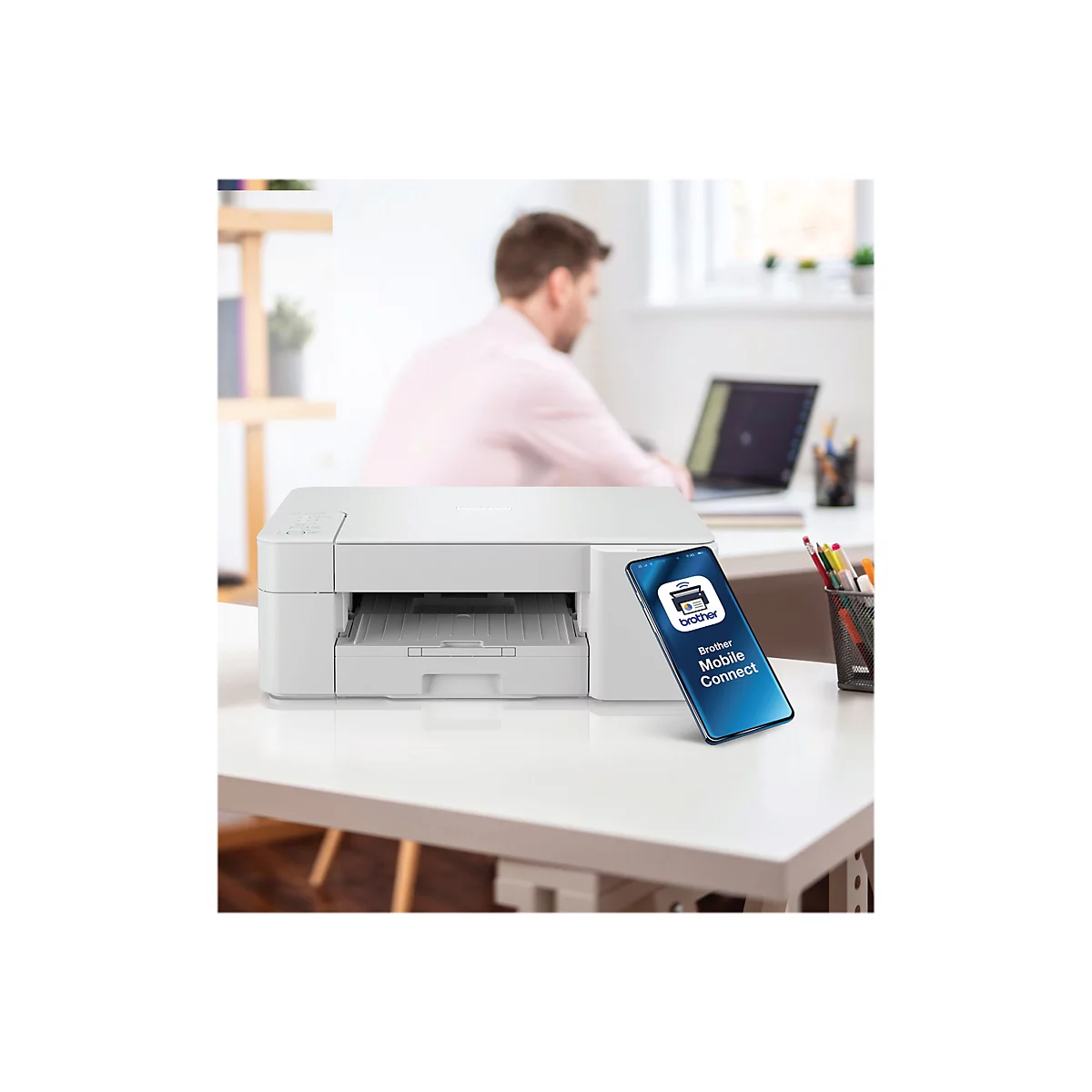 Brother DCP-J1200W - Multifunktionsdrucker - Farbe - Tintenstrahl - A4/Letter (Medien) - bis zu 16 Seiten/Min. (Drucken)