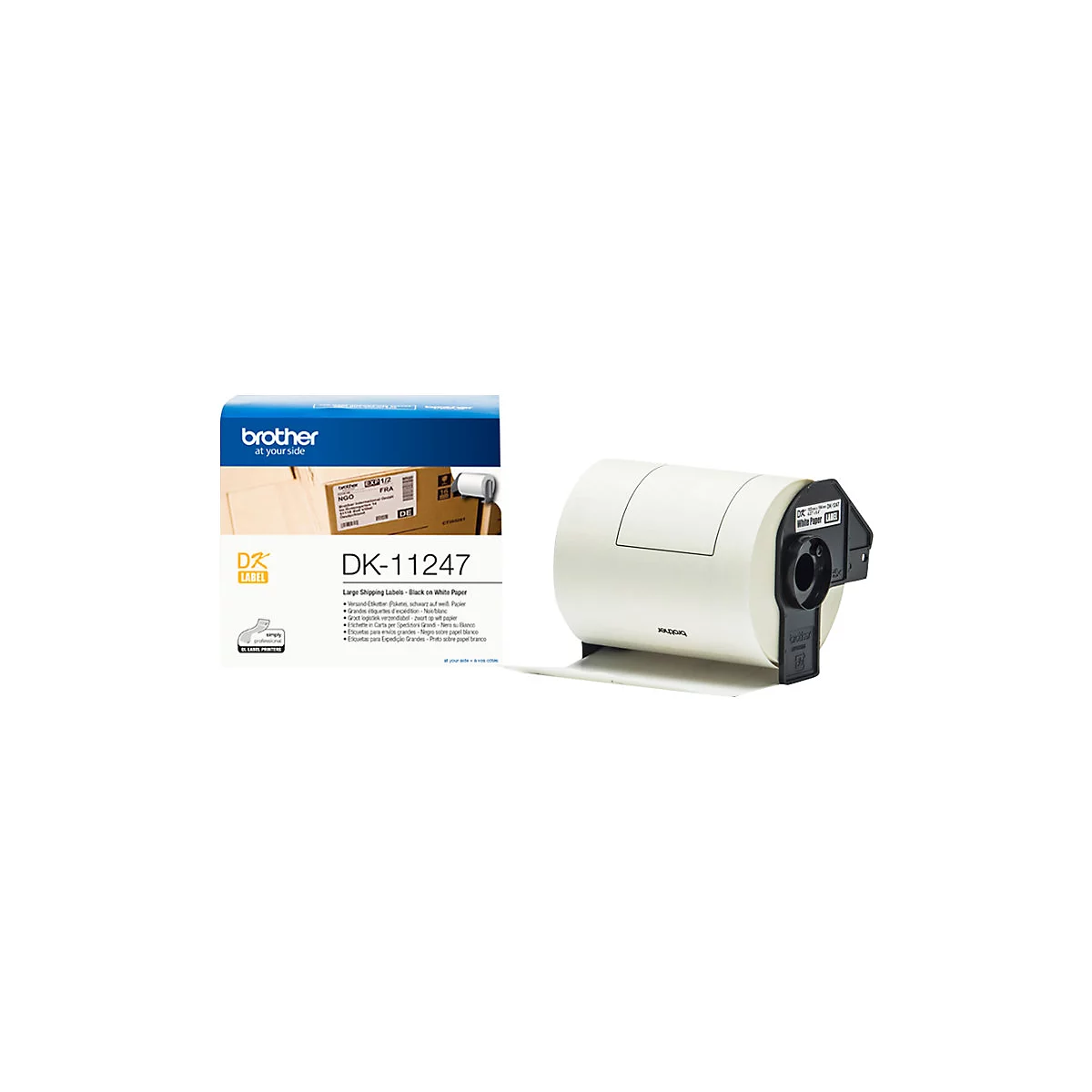 Brother DK-11247 - Etiketten - 180 Etikett(en) - 103 x 164 mm