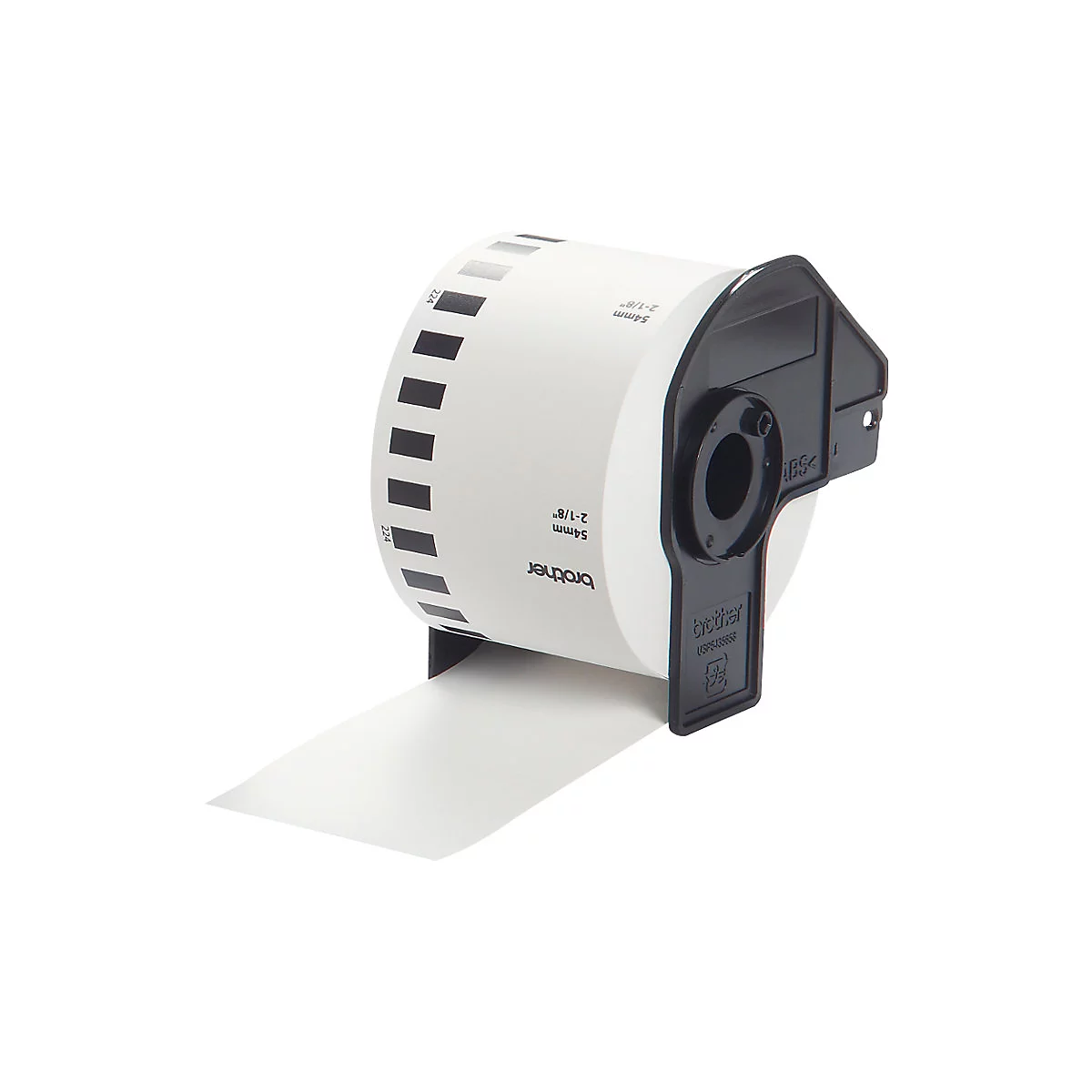 Brother DKN55224 - Papier - Schwarz auf Weiß - Rolle (5,4 cm x 30,5 m) 1 Rolle(n) Band - für Brother QL-1050, QL-1060, QL-500, QL-550, QL-560, QL-570, QL-580, QL-650, QL-700, QL-720