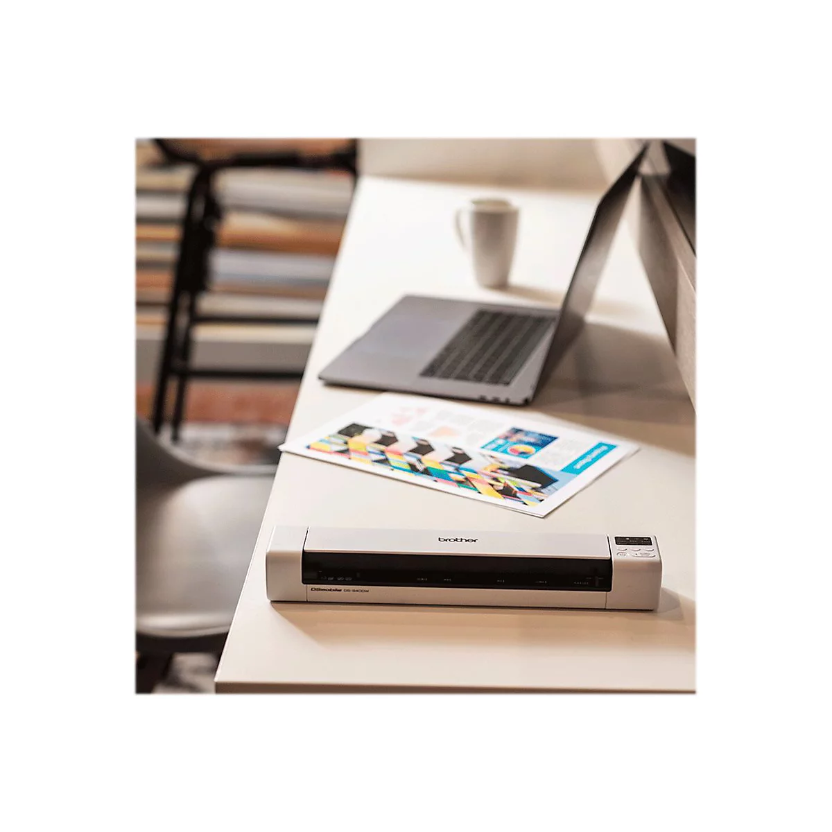 Brother DSmobile DS-940DW - Einzelblatt-Scanner - Duplex - 215.9 x 1828.8 mm - 600 dpi x 600 dpi - USB 3.0, Wi-Fi(n)