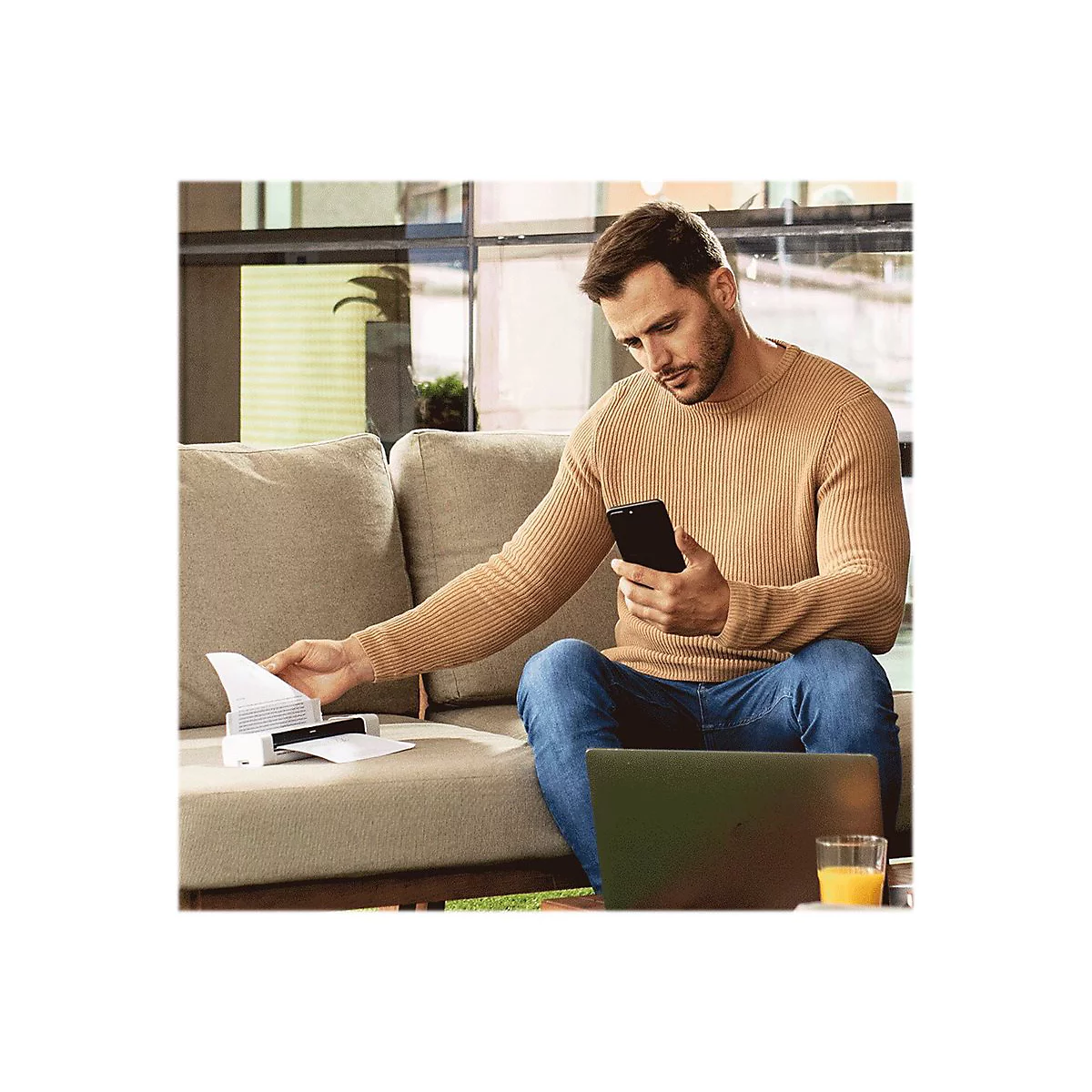 Brother DSmobile DS-940DW - Einzelblatt-Scanner - Duplex - 215.9 x 1828.8 mm - 600 dpi x 600 dpi - USB 3.0, Wi-Fi(n)
