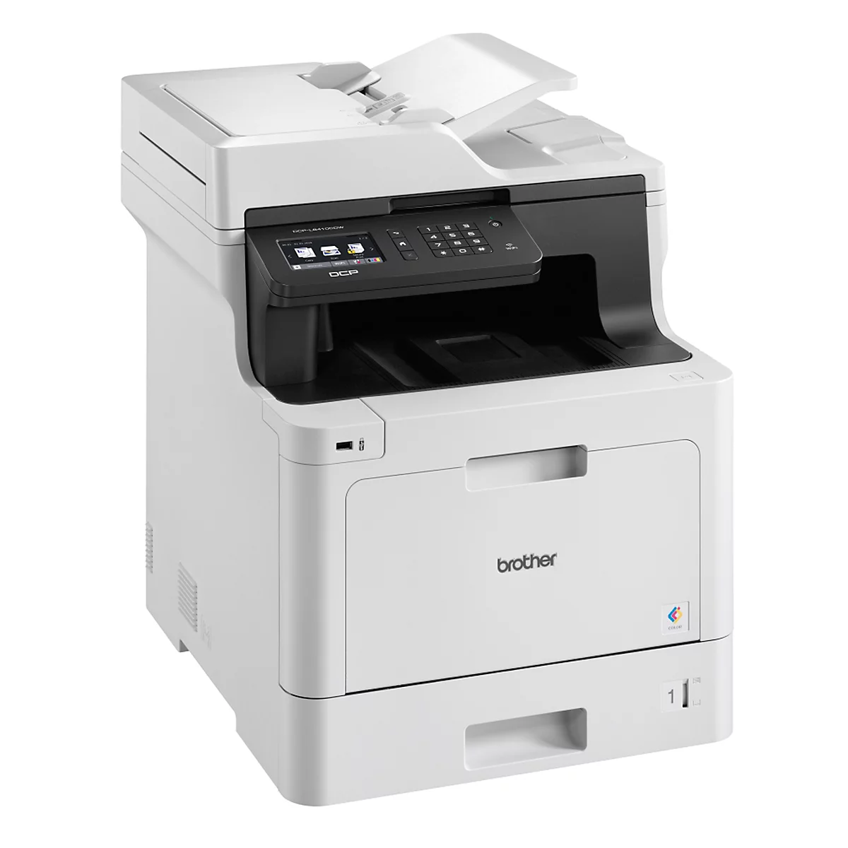 Brother Farblaser-Multifunktionsdrucker DCP-L8410CDW, 3-in-1-Gerät, mittlere Gruppen