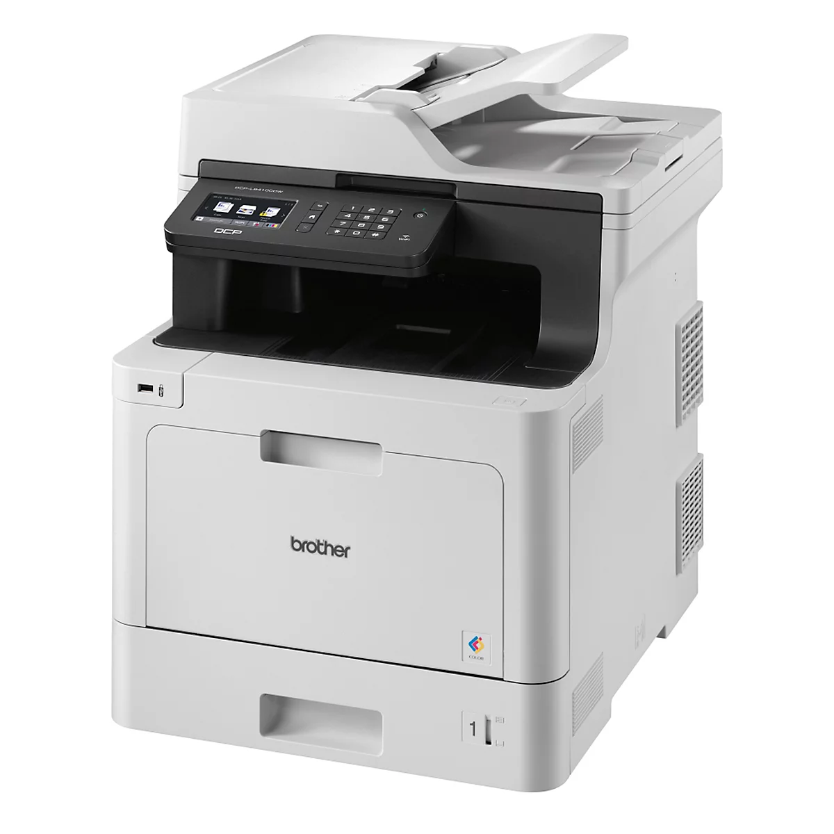 Brother Farblaser-Multifunktionsdrucker DCP-L8410CDW, 3-in-1-Gerät, mittlere Gruppen