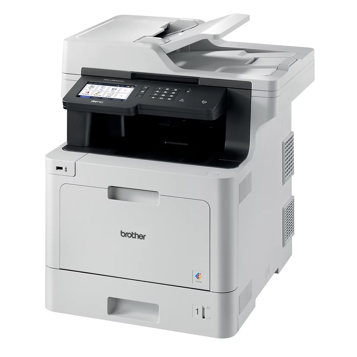 Brother Farblaser-Multifunktionsdrucker MFC-L8900CDW, 4-in-1-Gerät, große Gruppen