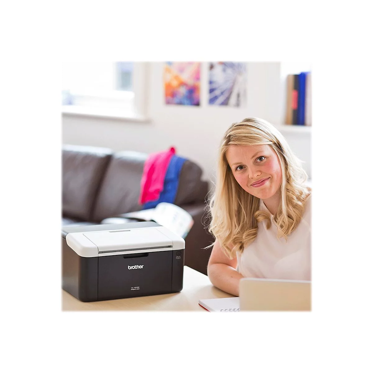 Brother HL-1212W - Drucker - s/w - Laser - A4/Legal - 2400 x 600 dpi