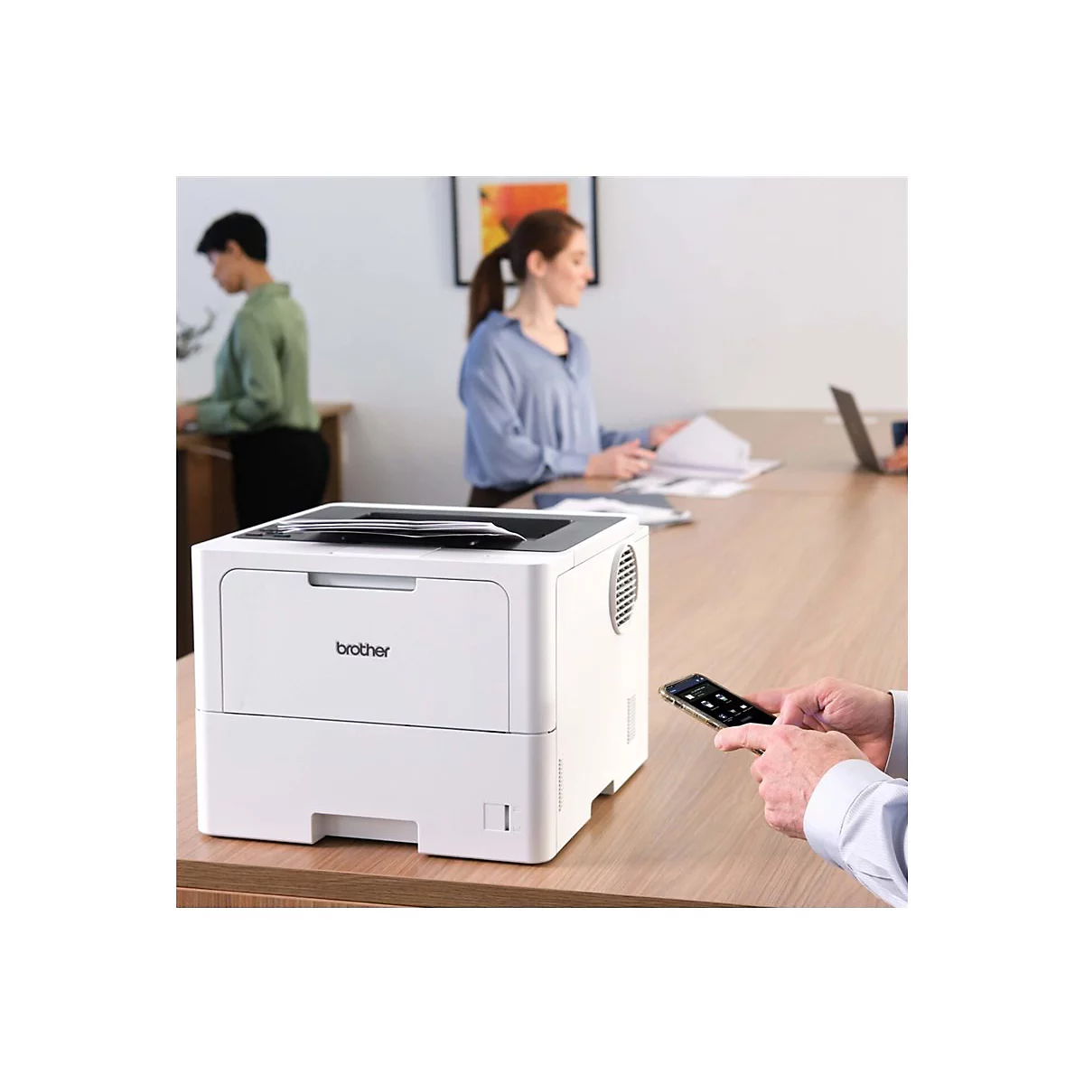 Brother HL-L6210DW - Drucker - s/w - Duplex - Laser - A4/Legal