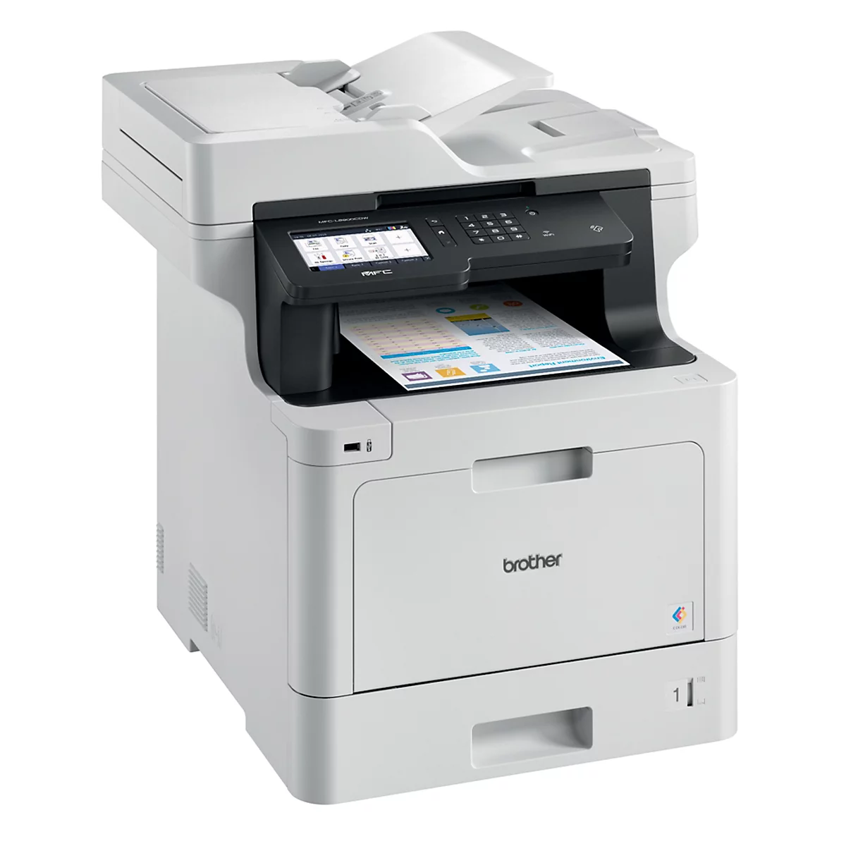 Brother kleurlaser-all-in-one printer MFC-L8900CDW, 4-in-1-apparaat, grote groepen