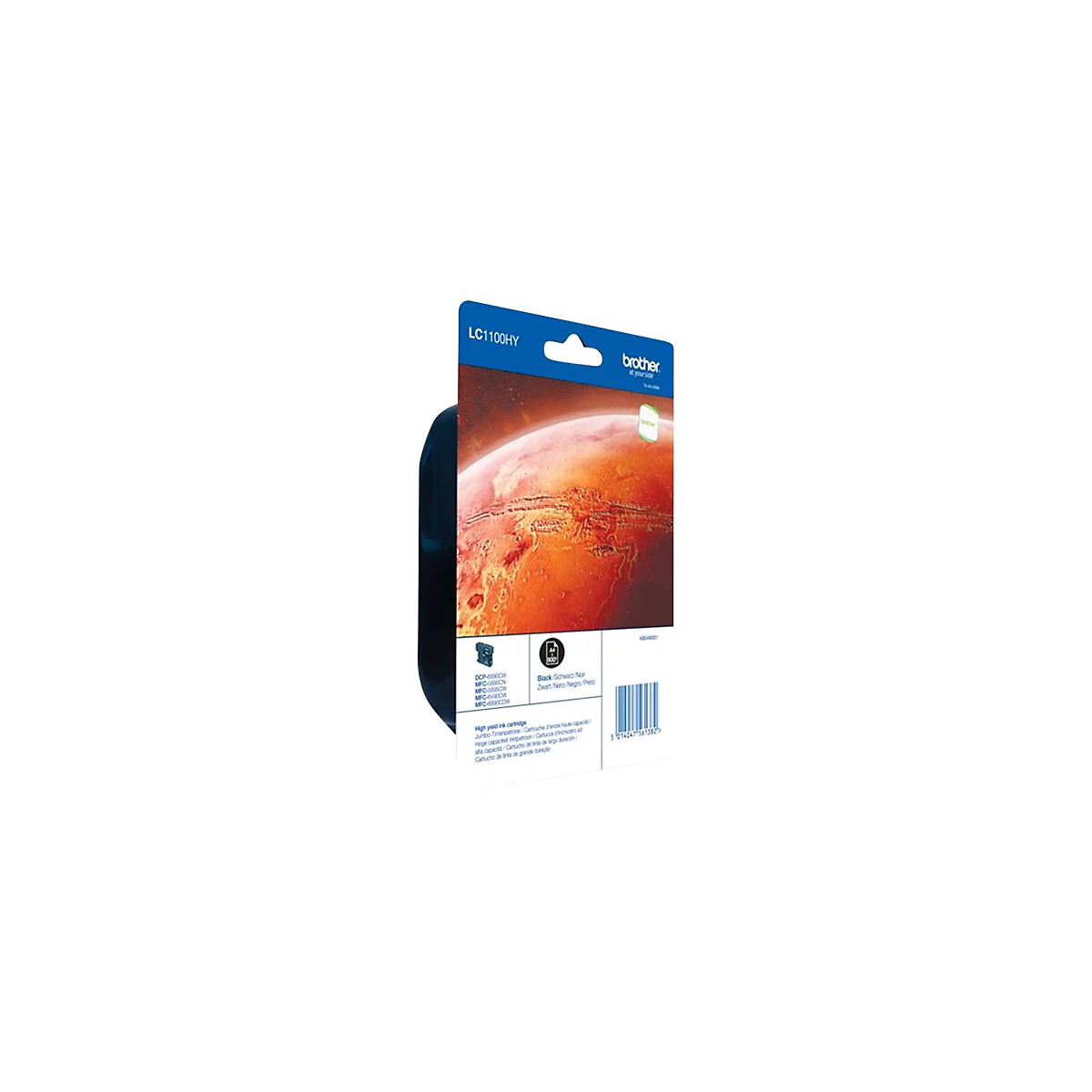 Brother LC1100HYBK - Hohe Ergiebigkeit - Schwarz - original - Tintenpatrone