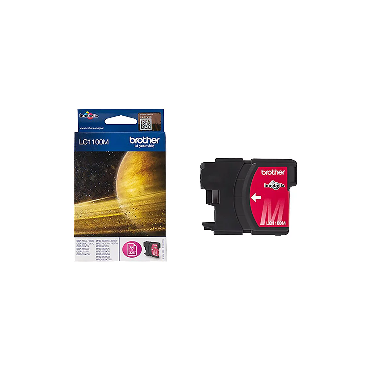 Brother LC1100M - Magenta - original - Tintenpatrone