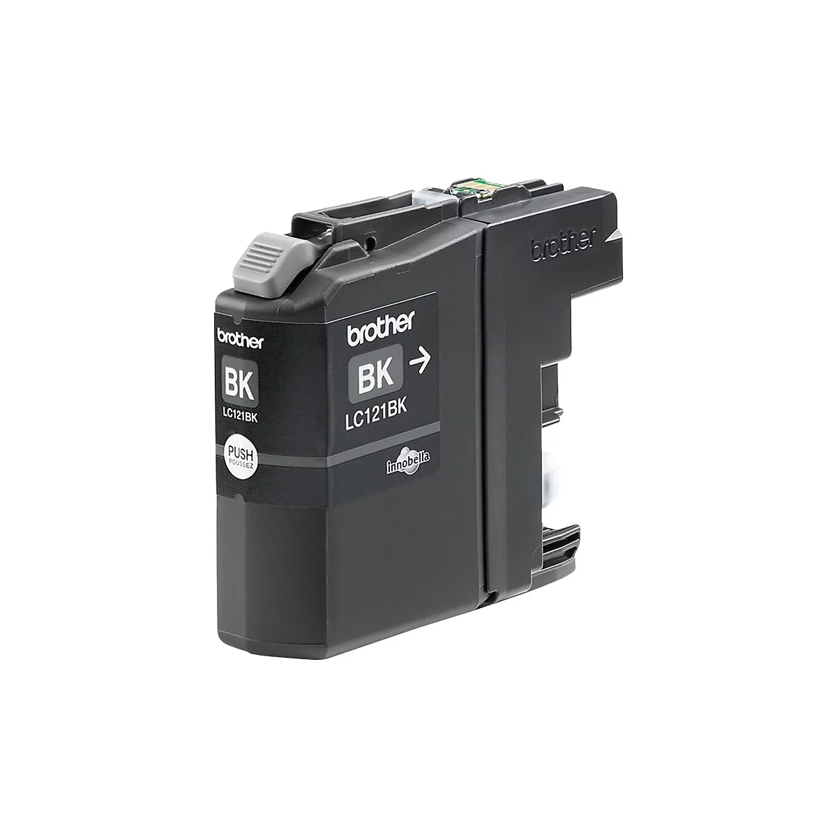 Brother LC121BK - Schwarz - original - Tintenpatrone