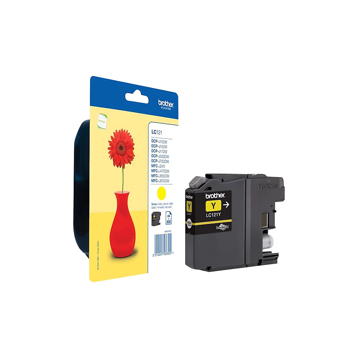 Brother LC121Y - Gelb - original - Tintenpatrone