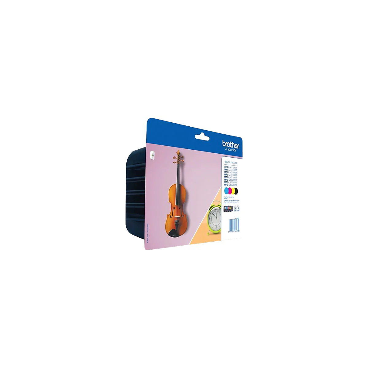 Brother LC127XL Value Pack - pack de 4 - haute capacité - noir, jaune, cyan, magenta - original - cartouche d'encre