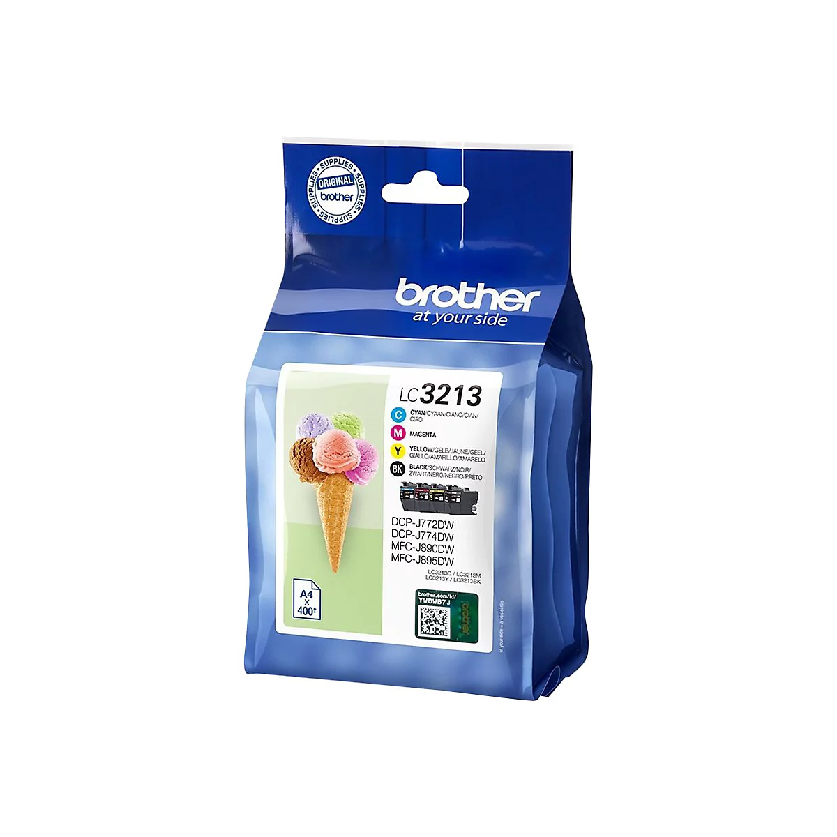 Brother LC3213 - 4er-Pack - Schwarz, Gelb, Cyan, Magenta - original - Tintenpatrone