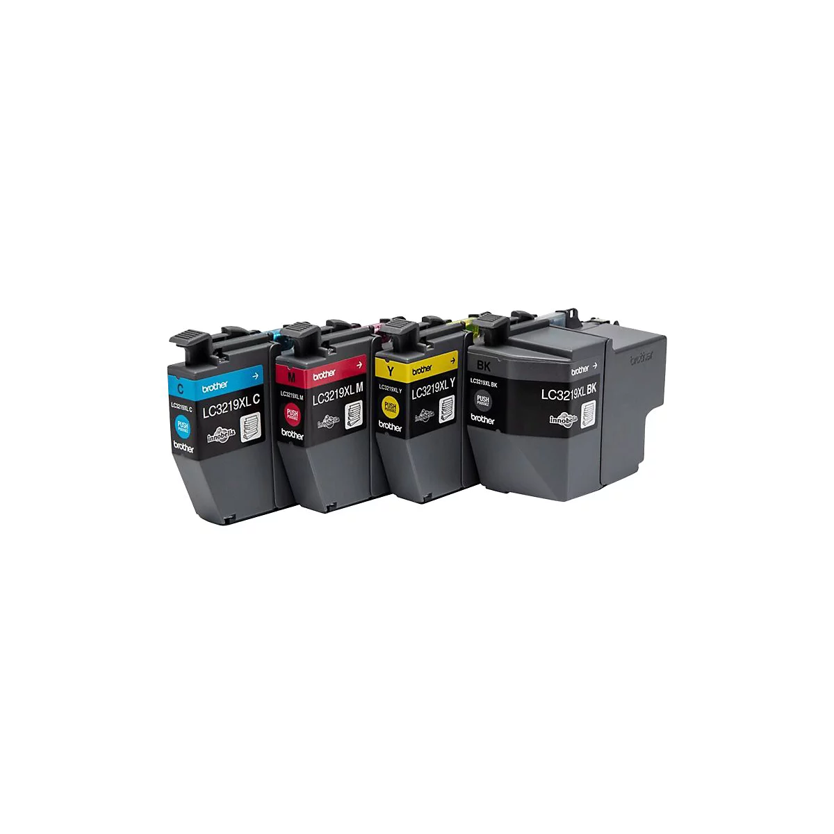 Brother LC3219XL Value Pack - pack de 4 - XL - noir, jaune, cyan, magenta - original - cartouche d'encre