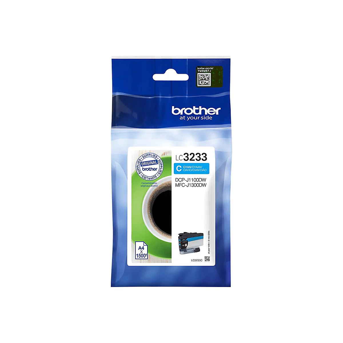 Brother LC3233C - dunkelblau - original - Druckerpatrone