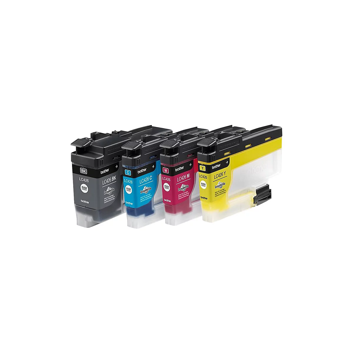 Brother LC426 - pack de 4 - noir, jaune, cyan, magenta - original - cartouche d'encre
