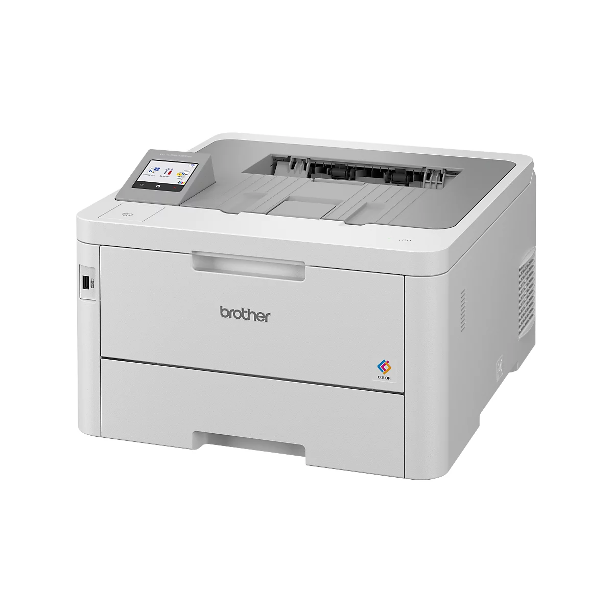 Brother LED-Farblaserdrucker HL-L8240CDW, Touchscreen-Farbdisplay, Druck bis 31 S./Min., LAN/WLAN, für Arbeitsgruppen
