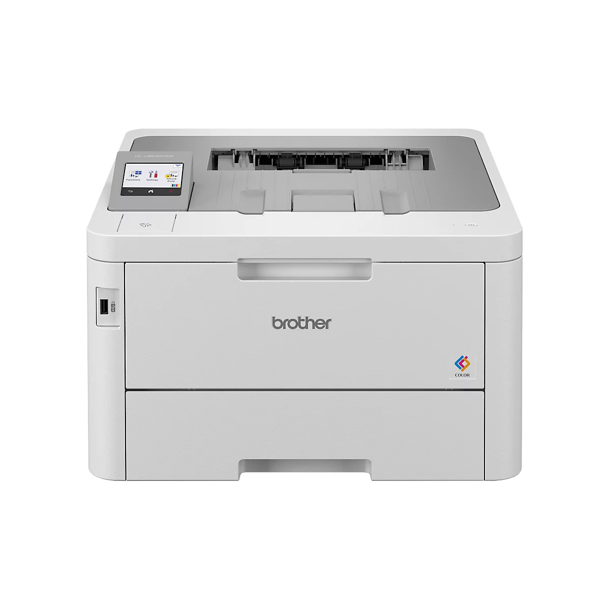 Brother LED-Farblaserdrucker HL-L8240CDW, Touchscreen-Farbdisplay, Druck bis 31 S./Min., LAN/WLAN, für Arbeitsgruppen