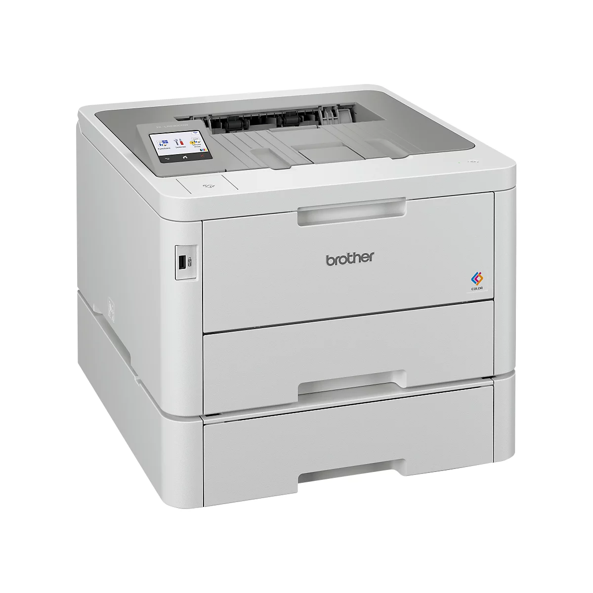 Brother LED-Farblaserdrucker HL-L8240CDW, Touchscreen-Farbdisplay, Druck bis 31 S./Min., LAN/WLAN, für Arbeitsgruppen
