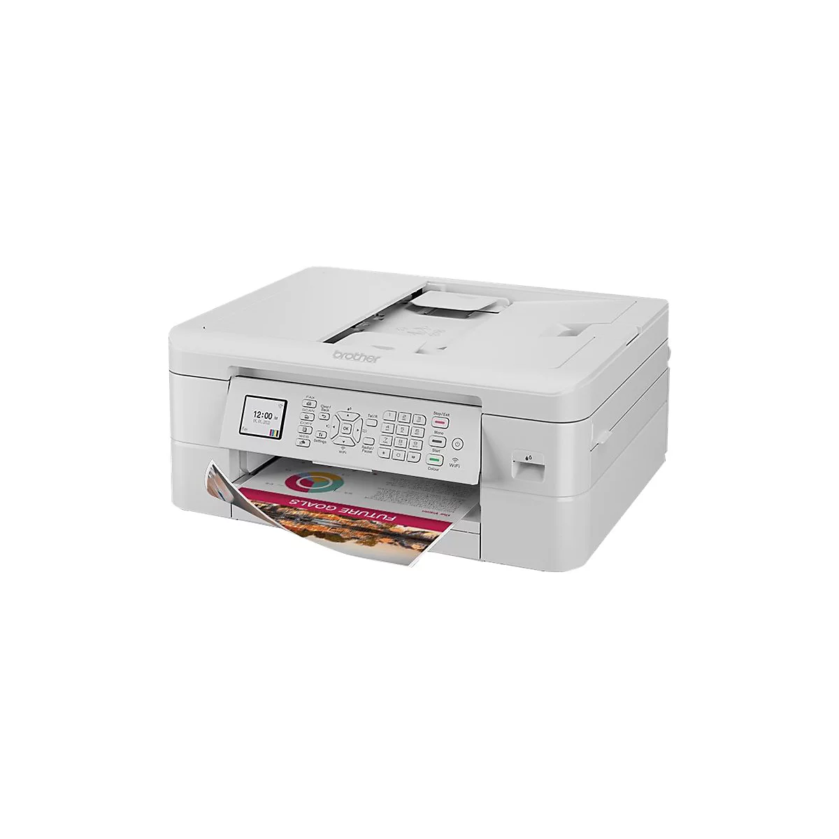 Brother MFC-J1010DW - Multifunktionsdrucker - Farbe - Tintenstrahl - A4/Legal (Medien) - bis zu 11.5 Seiten/Min. (Kopieren)