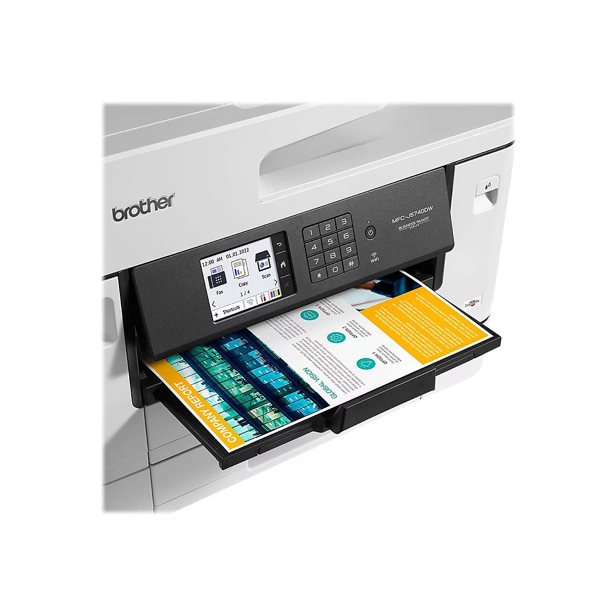 Brother MFC-J5740DW - Multifunktionsdrucker - Farbe - Tintenstrahl - A3 (Medien) - bis zu 25 Seiten/Min. (Kopieren)