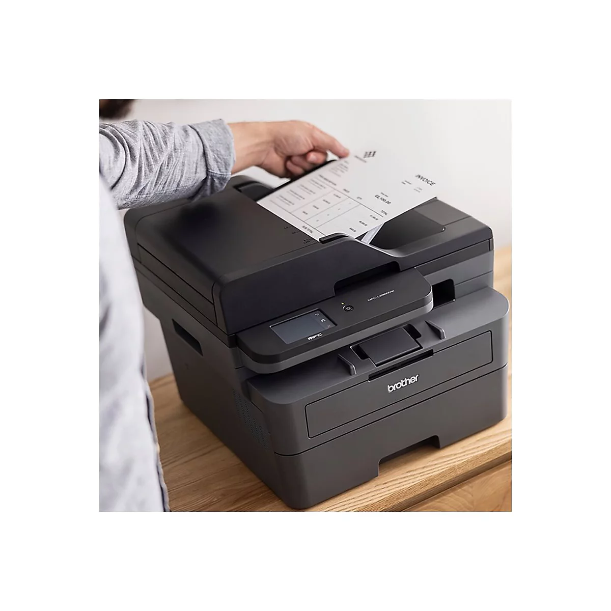 Brother MFC-L2860DW - Multifunktionsdrucker - s/w - Laser - A4/Legal (Medien) - bis zu 34 Seiten/Min. (Kopieren)