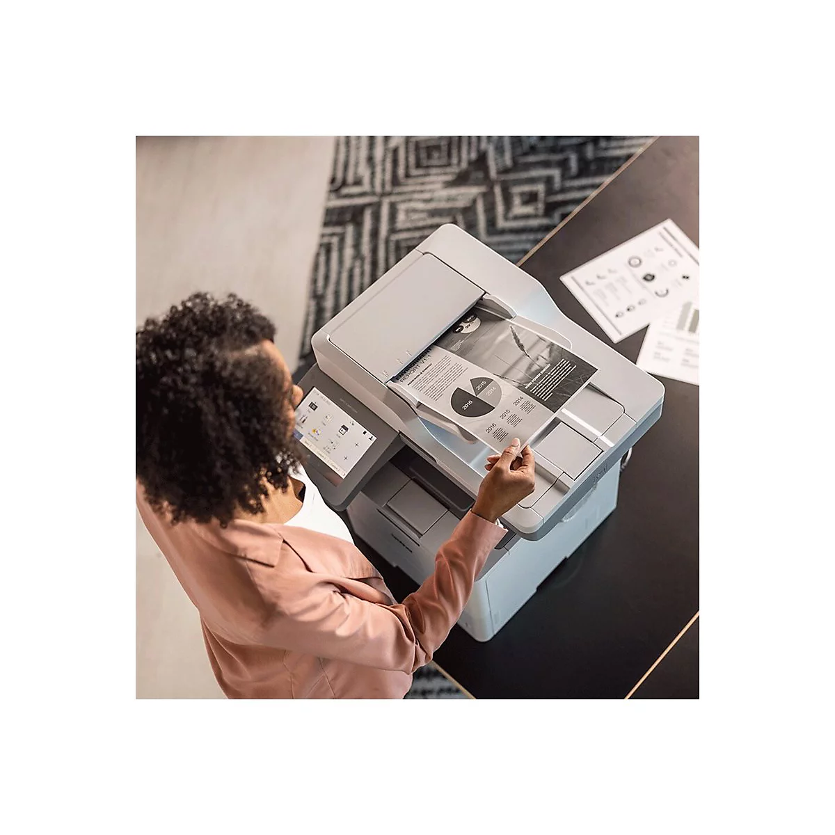 Brother MFC-L6910DN - Multifunktionsdrucker - s/w - Laser - A4/Legal (Medien) - bis zu 50 Seiten/Min. (Kopieren)