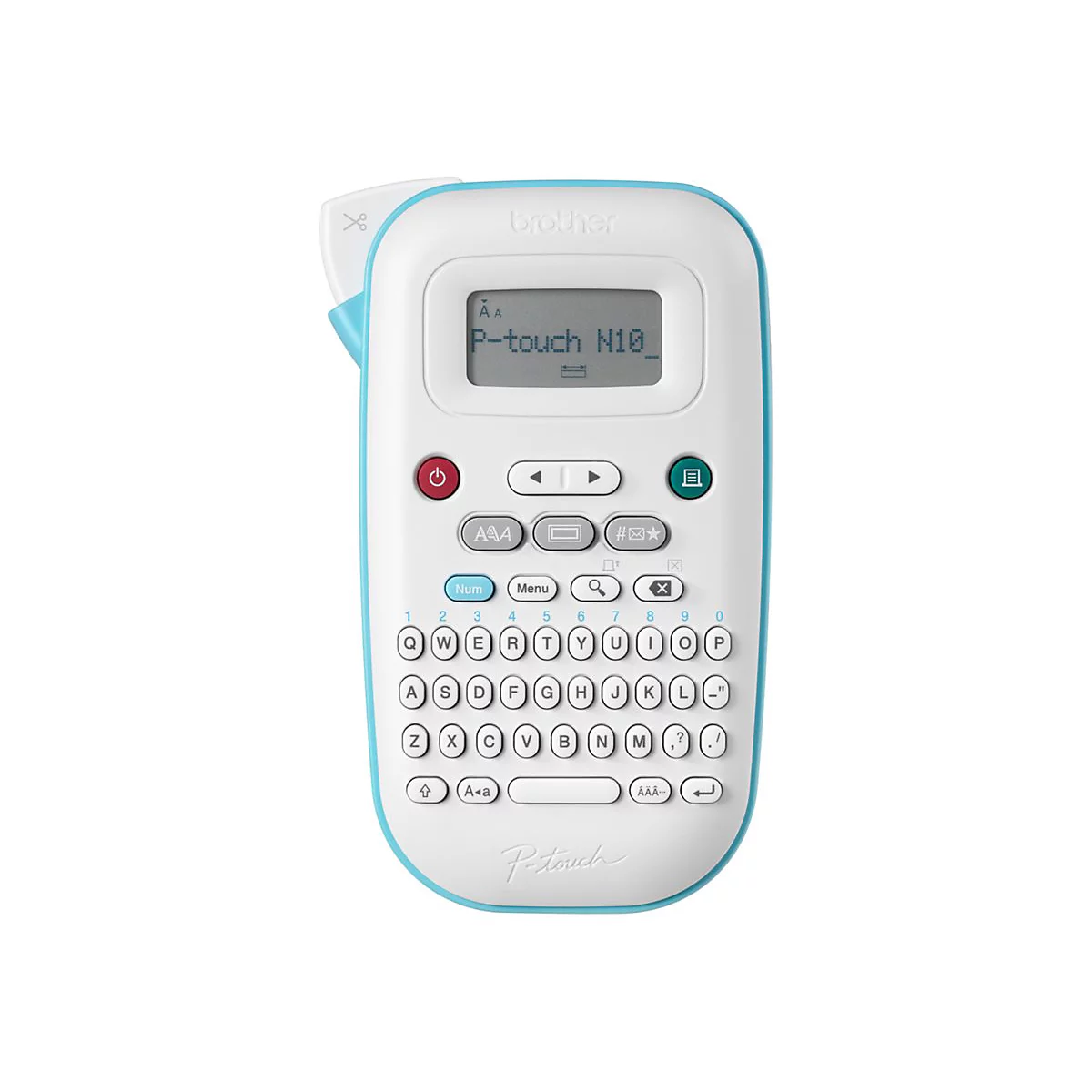 Brother P-Touch PT-N10 - Beschriftungsgerät - s/w - Thermodirekt - 12 mm Breite - 180 dpi