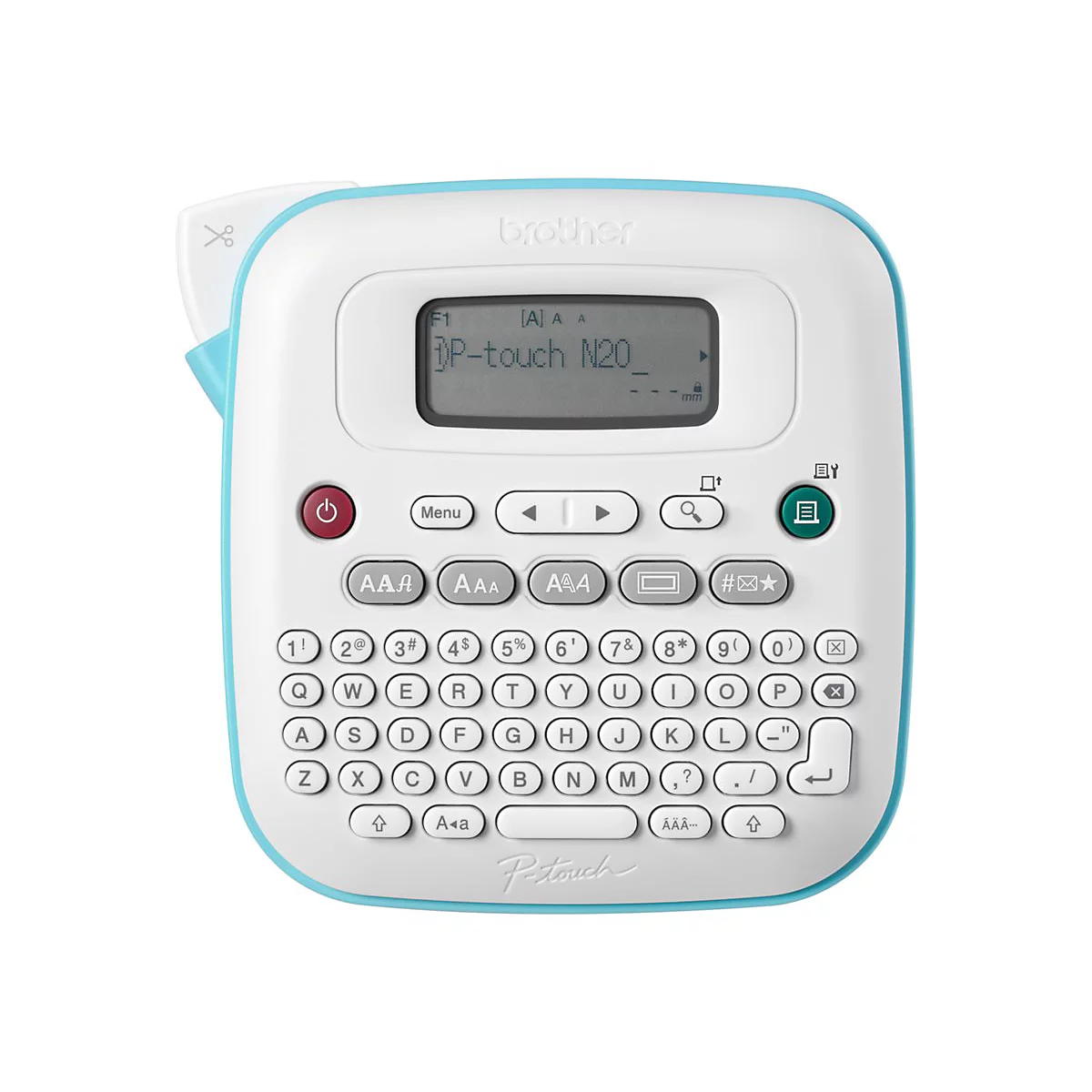 Brother P-Touch PT-N20 - Beschriftungsgerät - s/w - Thermodirekt - 12 mm Breite - 180 dpi