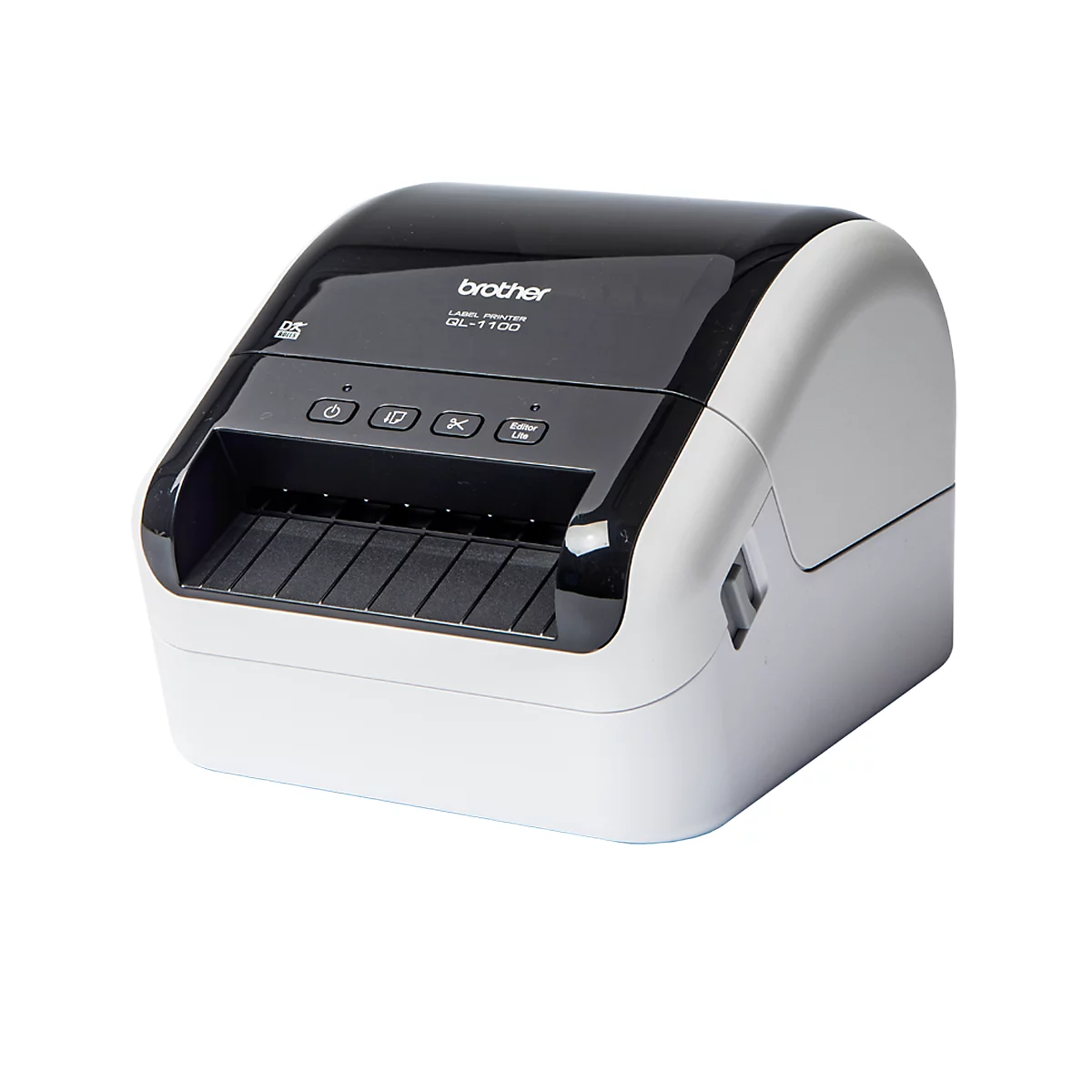 Brother QL-1100c etikettenprinter, direct thermisch, 110 mm/sec, 300 dpi, USB, voor 12-103,6 mm brede etiketten