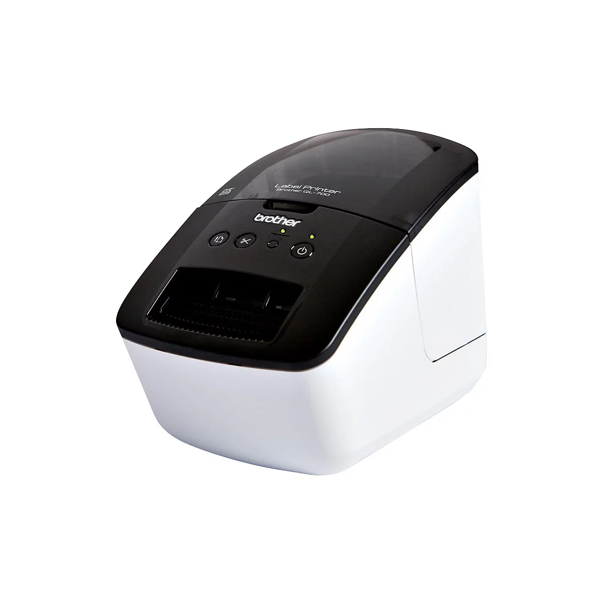 Brother QL-700 - Etikettendrucker - Thermodirekt - Rolle (6,2 cm) - 300 dpi - bis zu 150 mm/Sek.