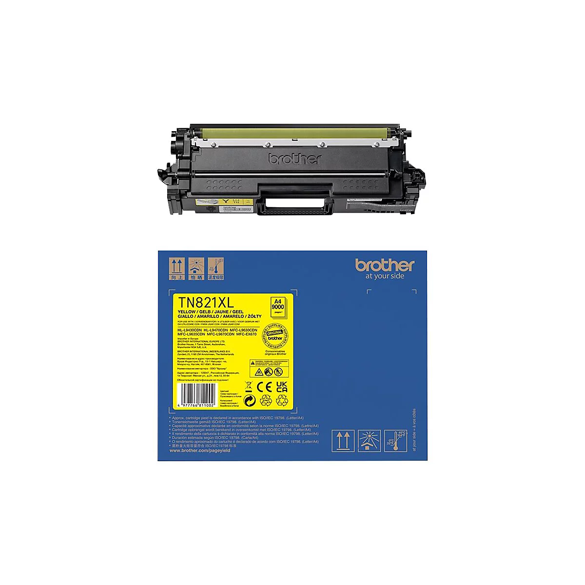 Brother TN - Sehr hohe Ergiebigkeit - Gelb - original - Tonerpatrone