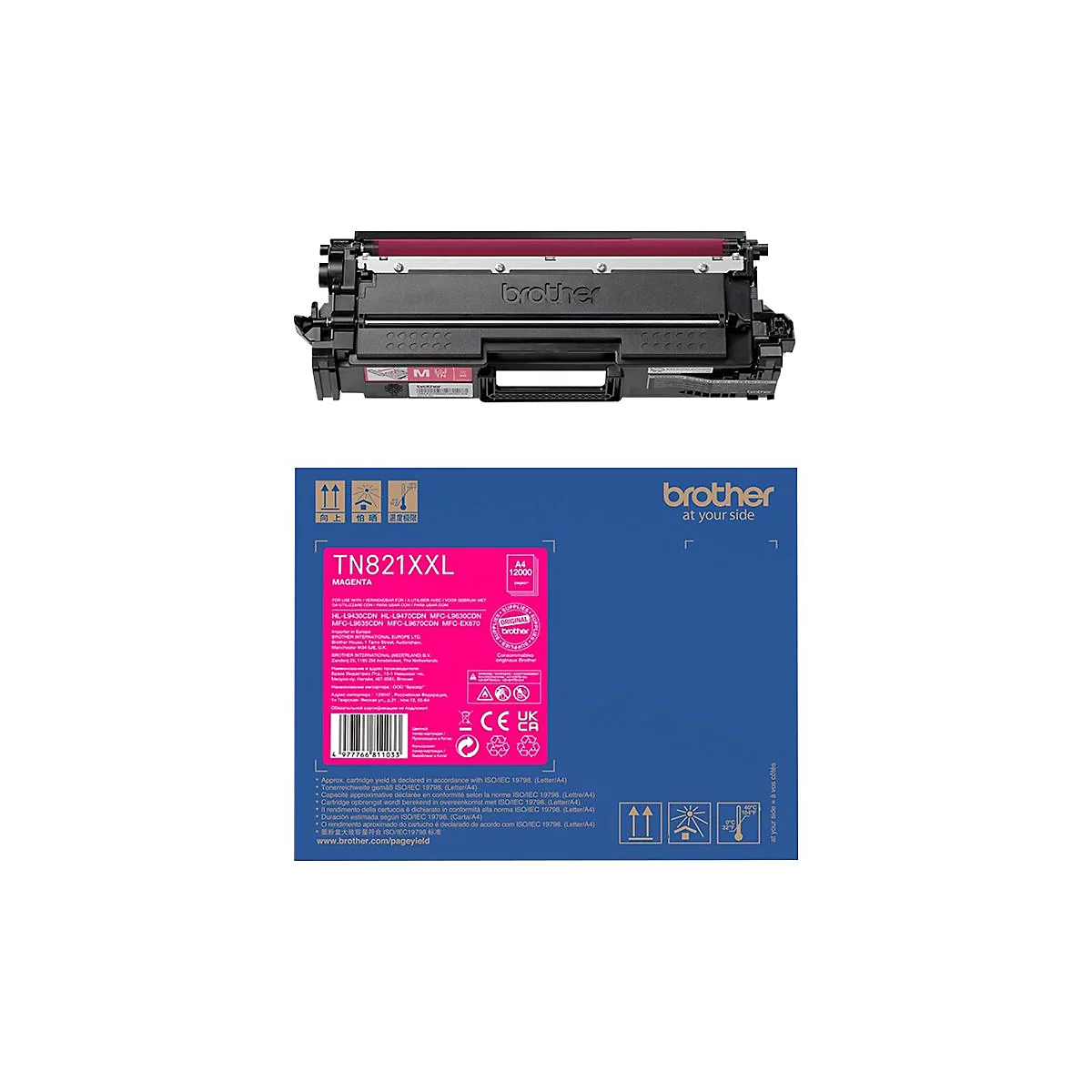 Brother TN - Ultra High Yield - Magenta - original - Tonerpatrone